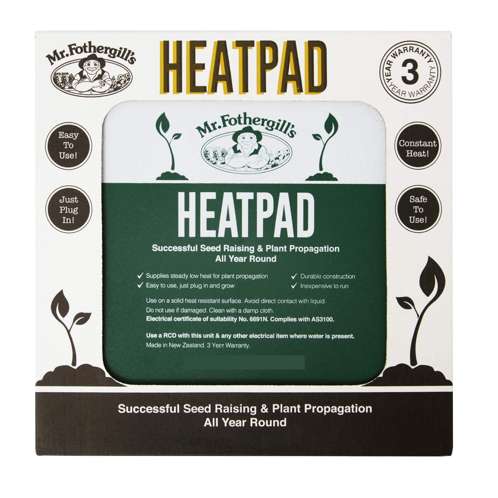 Mr Fothergill's Propagation Heat Pad Bunnings Australia