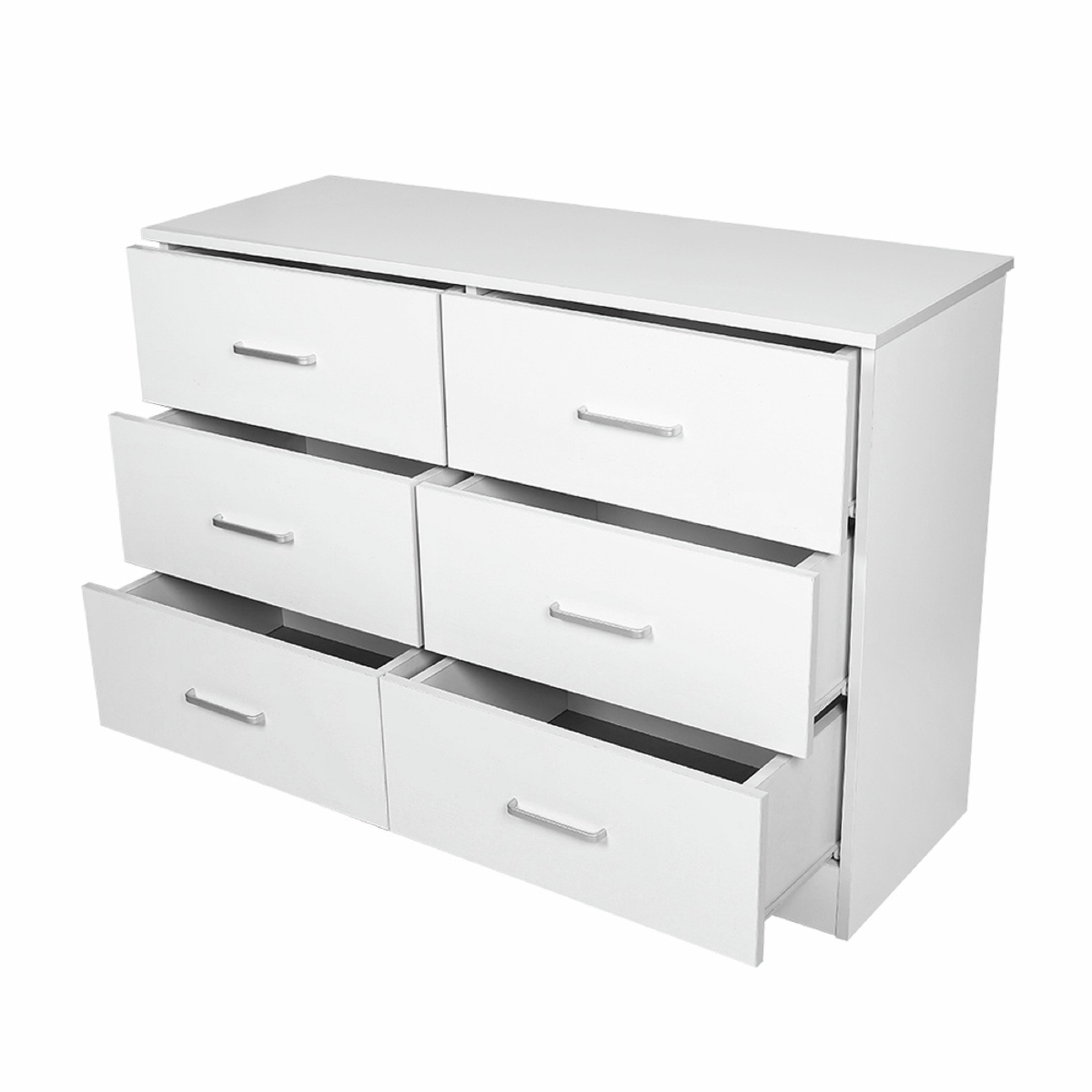 Redfern White 6 Drawer Lowboy Bunnings Australia