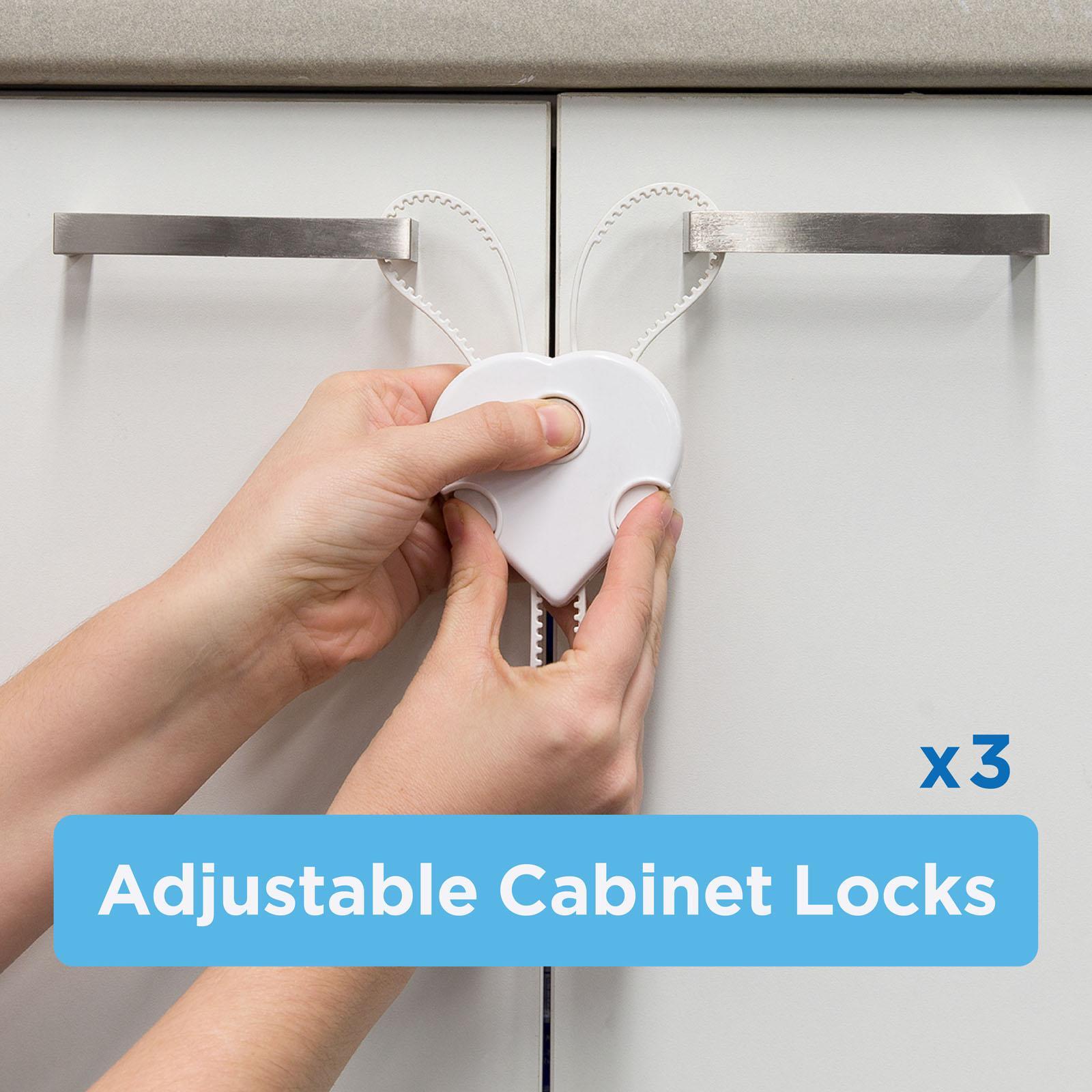 Perma Child Safety Adjustable Locks 3 Pack Bunnings Australia