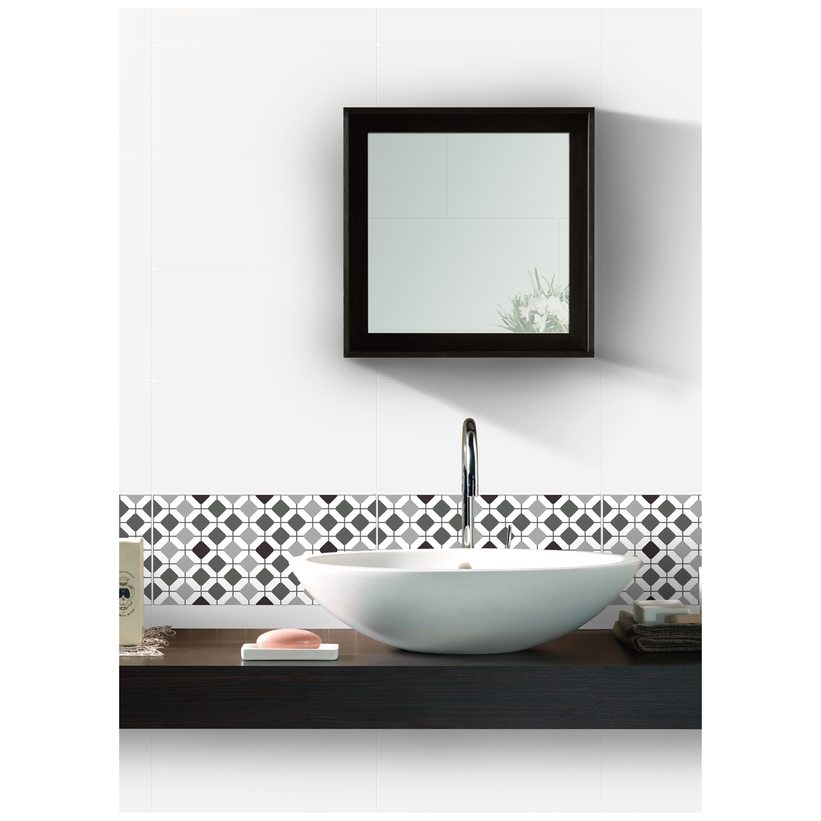 Duratile 30 x 60cm White Gloss Ceramic Wall Tile 8 Pack Bunnings