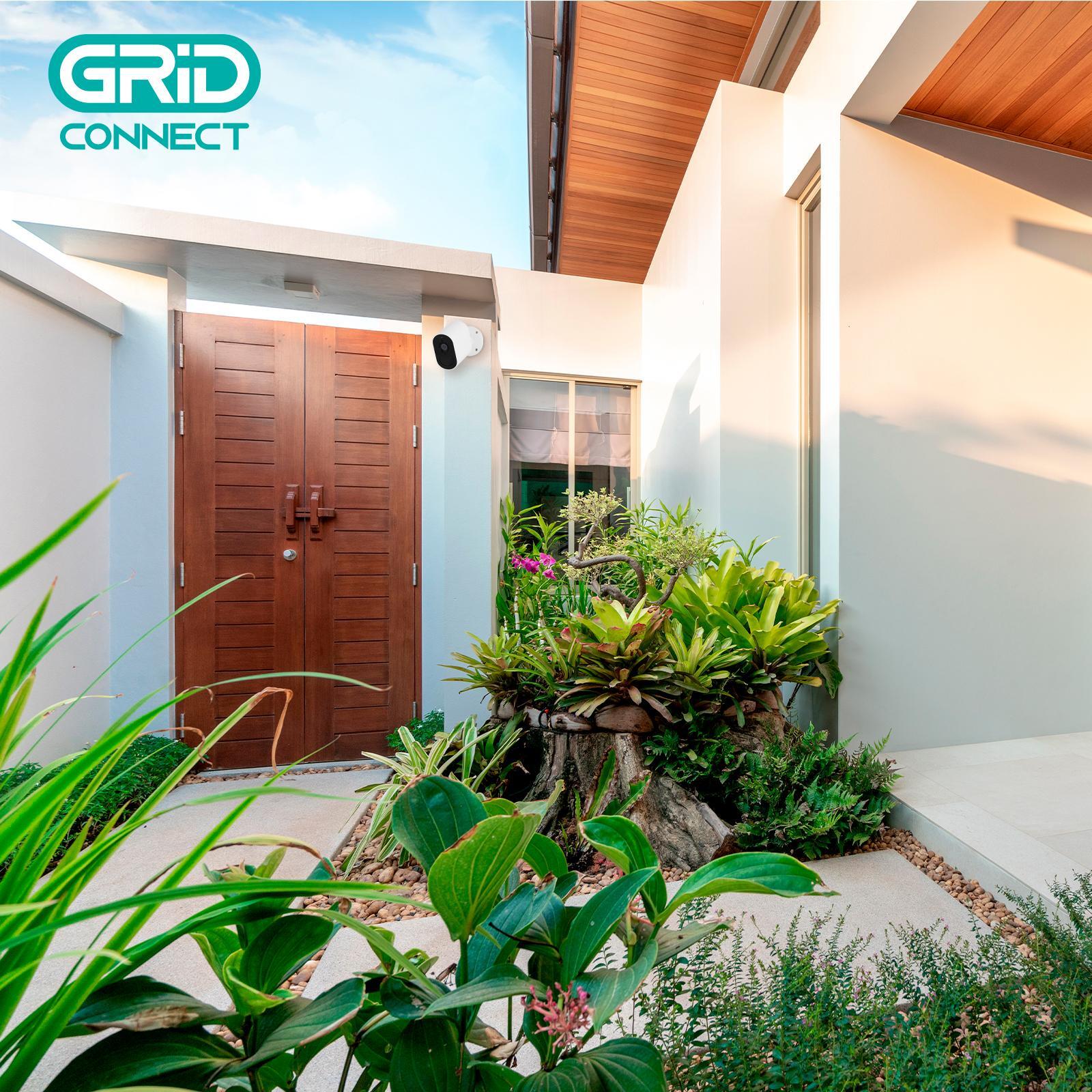 Orion Grid Connect 2MP Smart Outdoor Security Camera Bunnings Australia