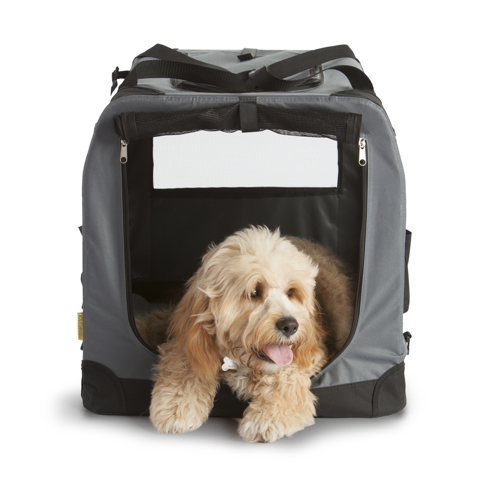 Fido & Fletch Medium Foldable Pet Carrier Bunnings Australia