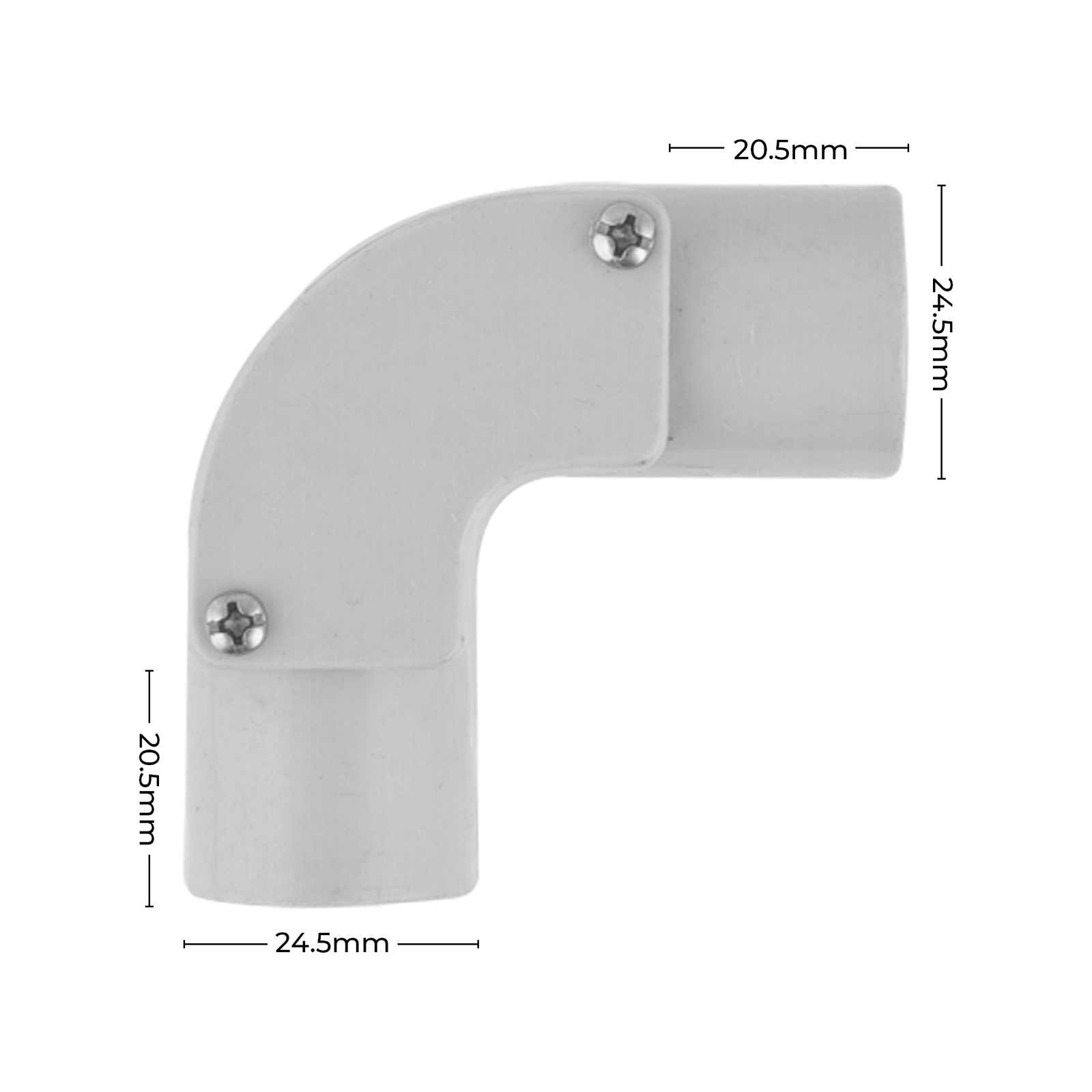 DETA 20mm 90° Inspection Elbow Conduit Bunnings Australia