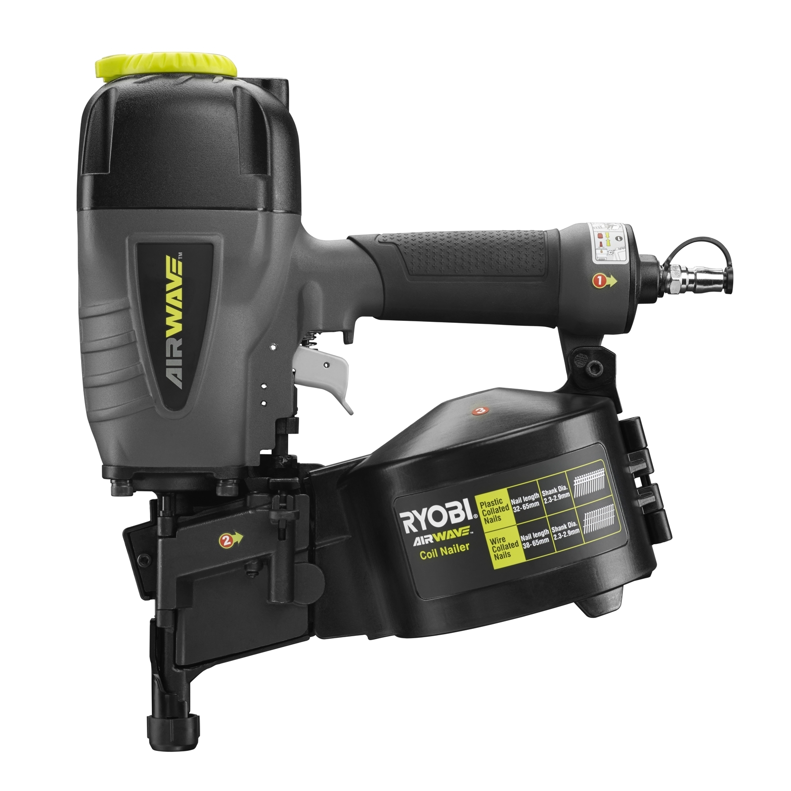 Ryobi Airwave Coil Nailer Bunnings Australia