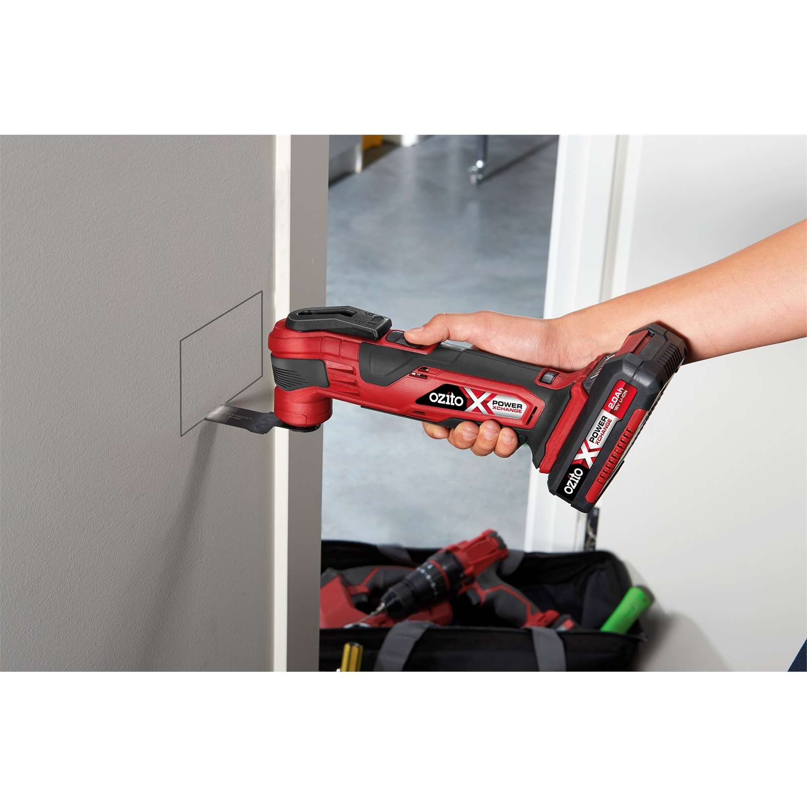 Ozito PXC 18V Multi Function Tool Skin Only Bunnings Australia