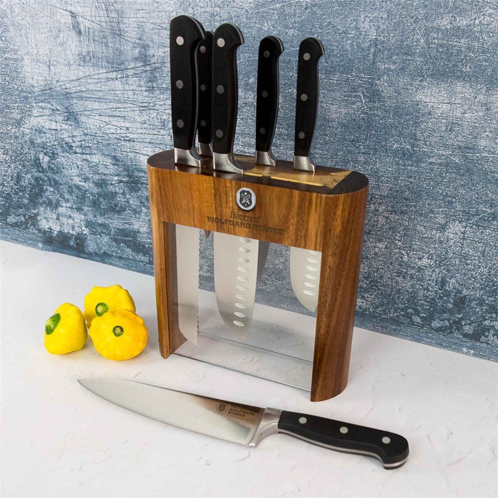 Baccarat Wolfgang Starke Klar Knife Block 7 Piece Bunnings Australia