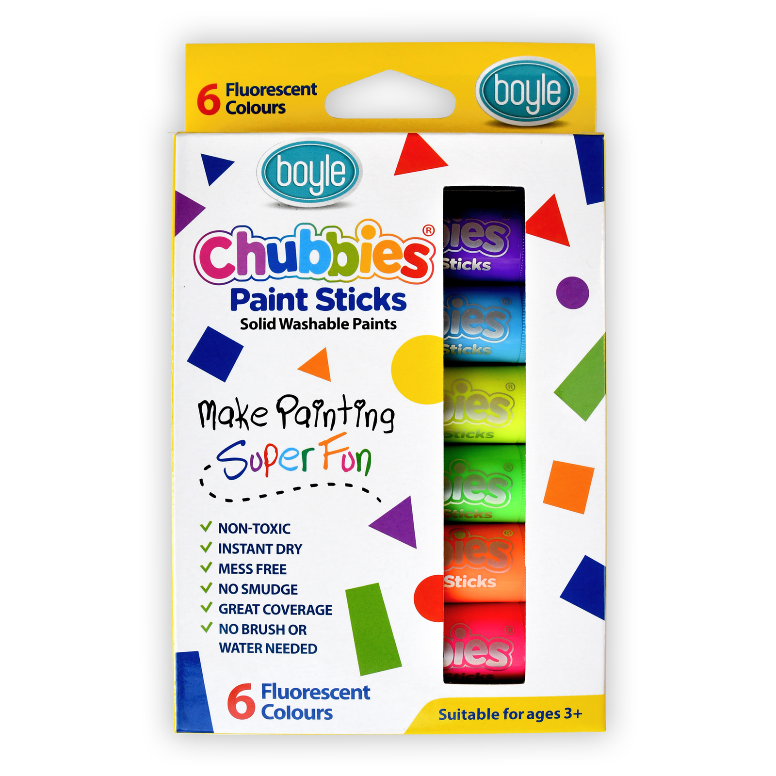 Boyle Fluorescent Colours Chubbies Paint Sticks Bunnings Australia