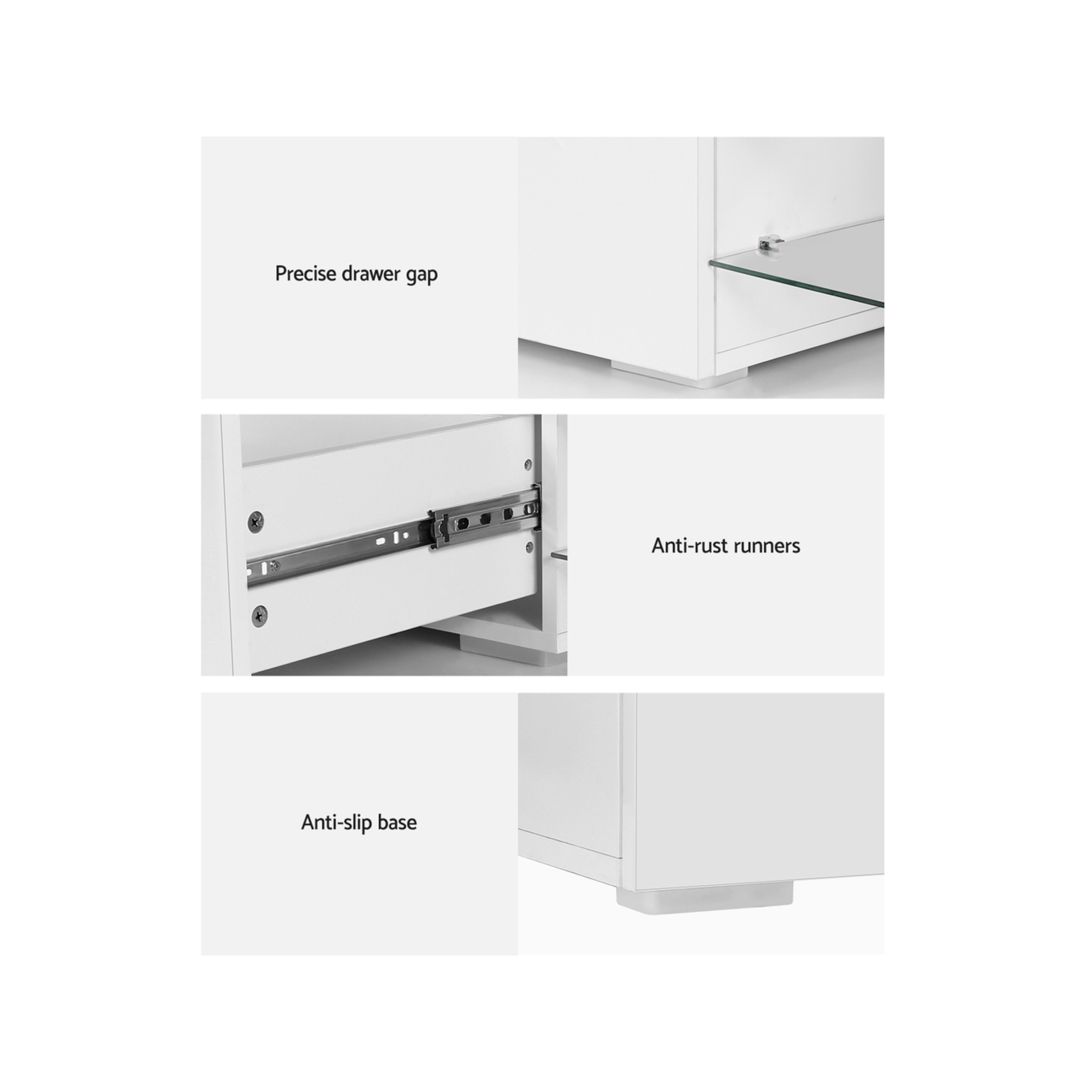 Artiss Entertainment Unit TV With Storage Drawers 180cm White