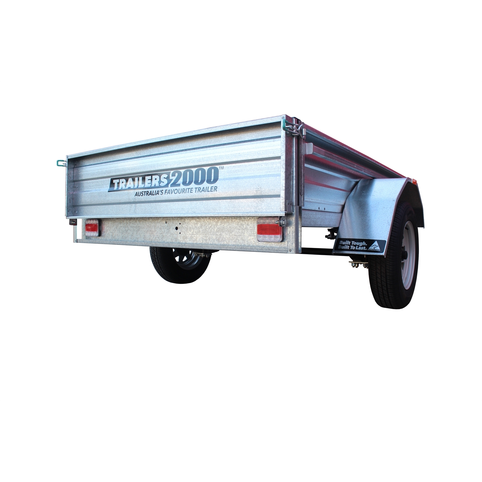 Trailers 2000 6 x 4ft Galvanised Box Trailer Bunnings Australia