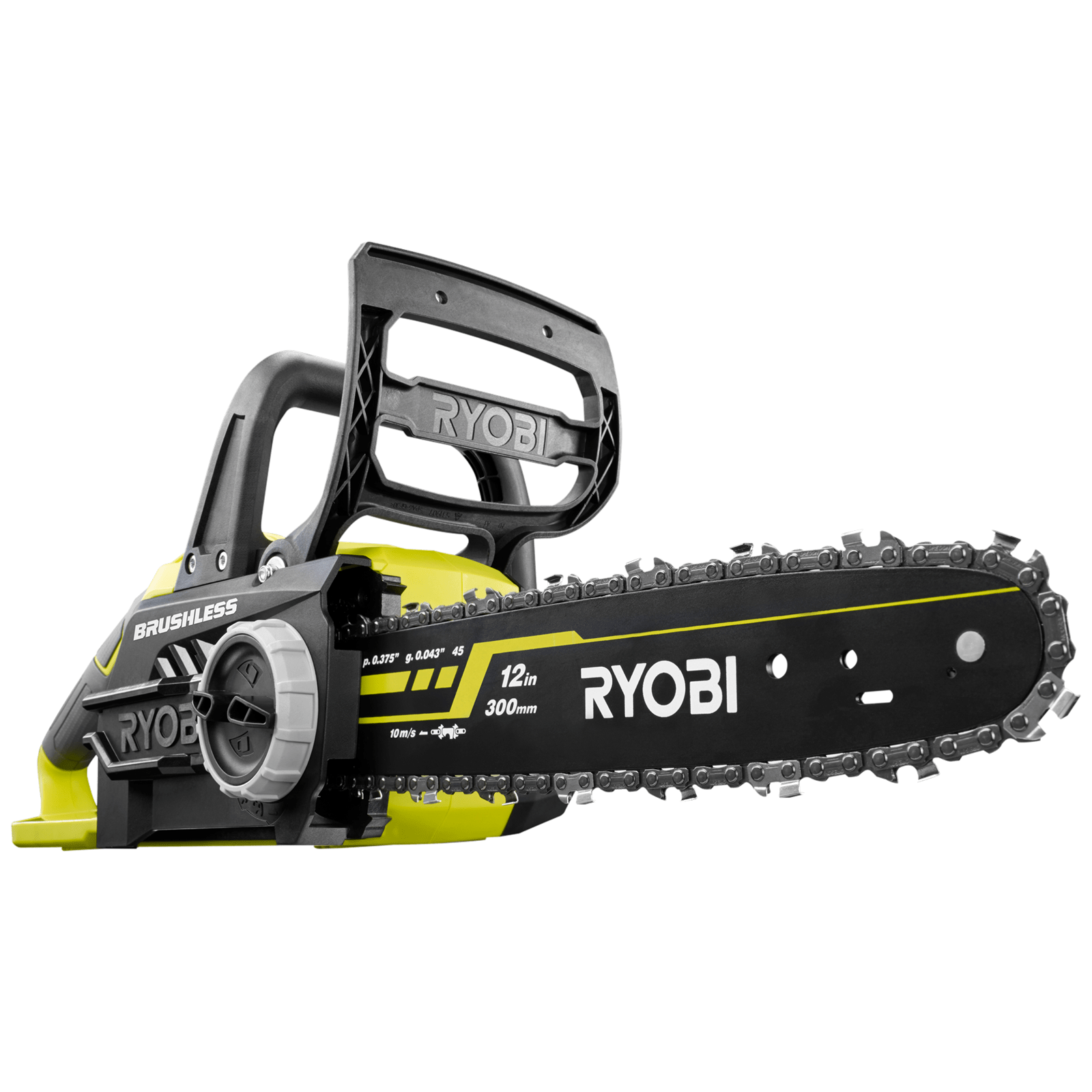 Ryobi 18V One+ 4.0Ah 12” HP Brushless Chainsaw Kit Bunnings Australia