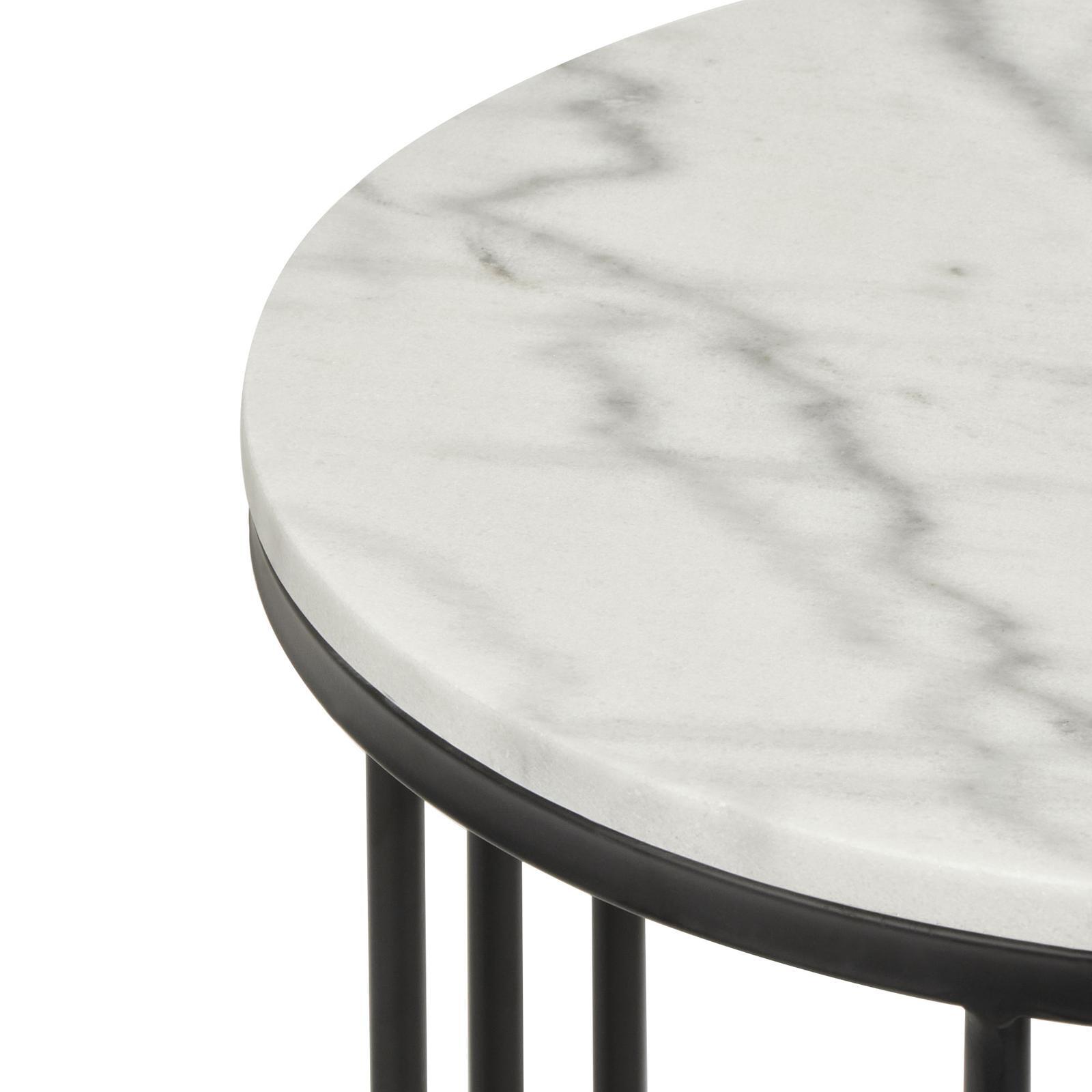 Cooper & Co. Set of 2 Marble Stone Noni Side Table Bunnings Australia