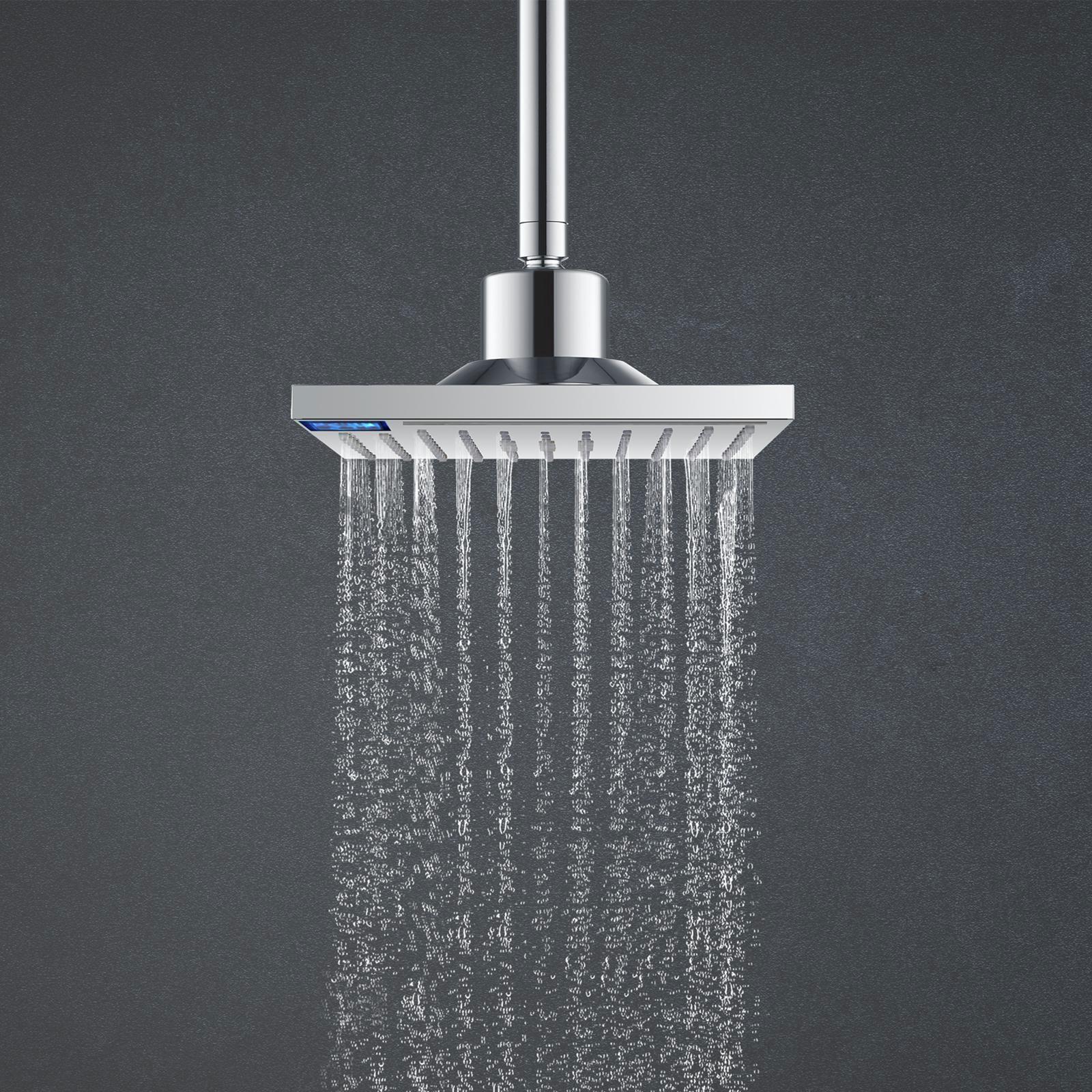 D'LUCCI WELS 3 Star 9L/min Chrome Sensor Switch Square Shower Head