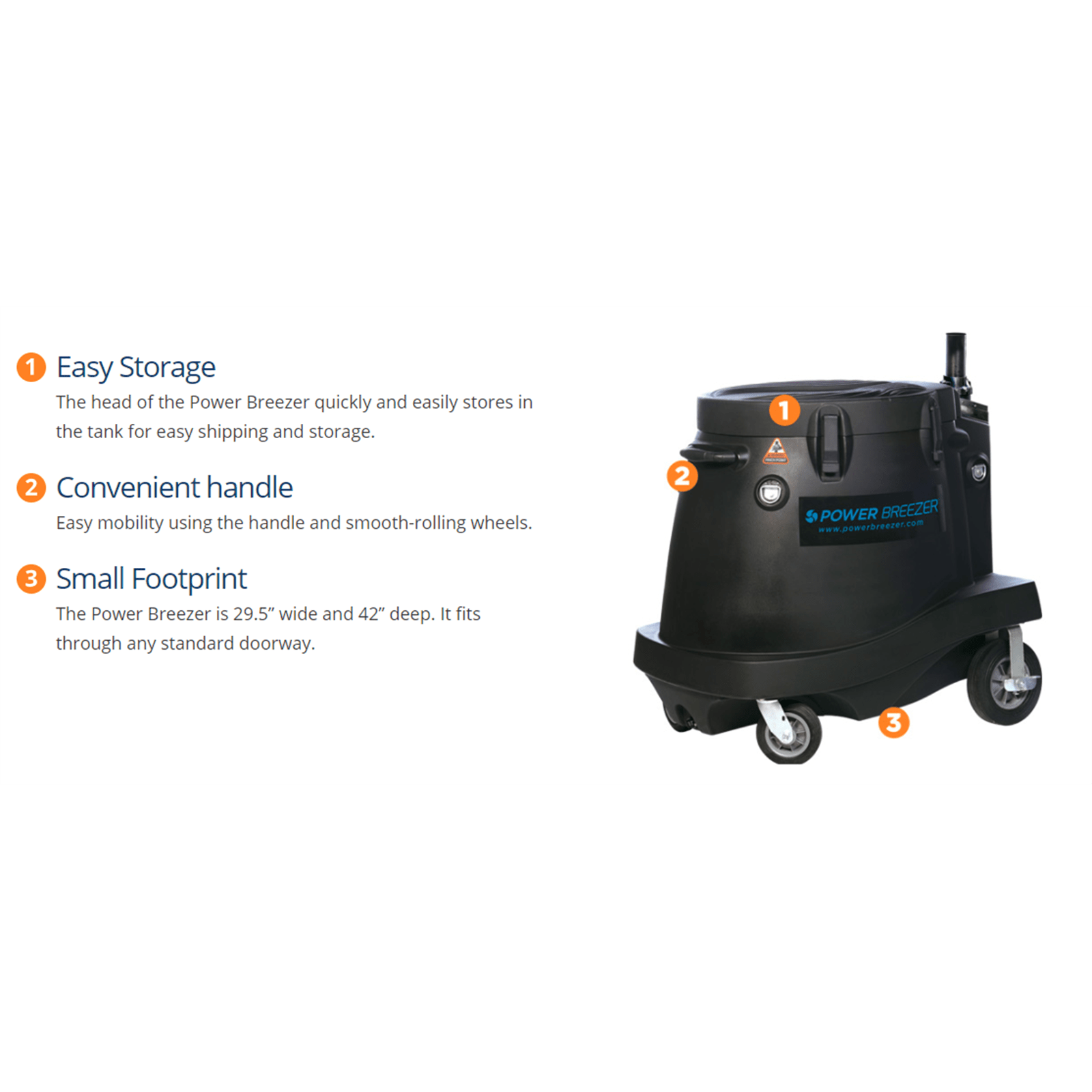 Breezer O2 Titan Misting And Cooling Industrial Fan Bunnings Australia