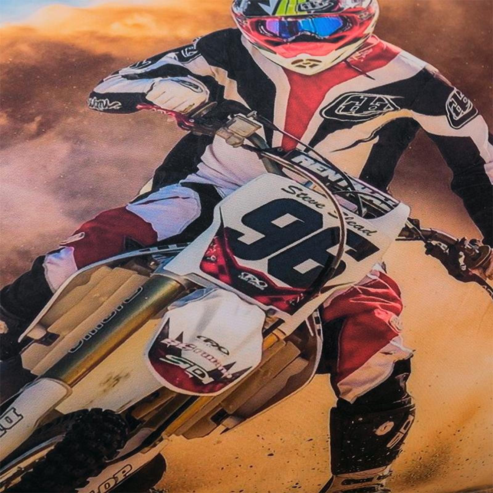 3D Desert Motorbike Race Quilt Cover Set Bedding Set Duvet Cover