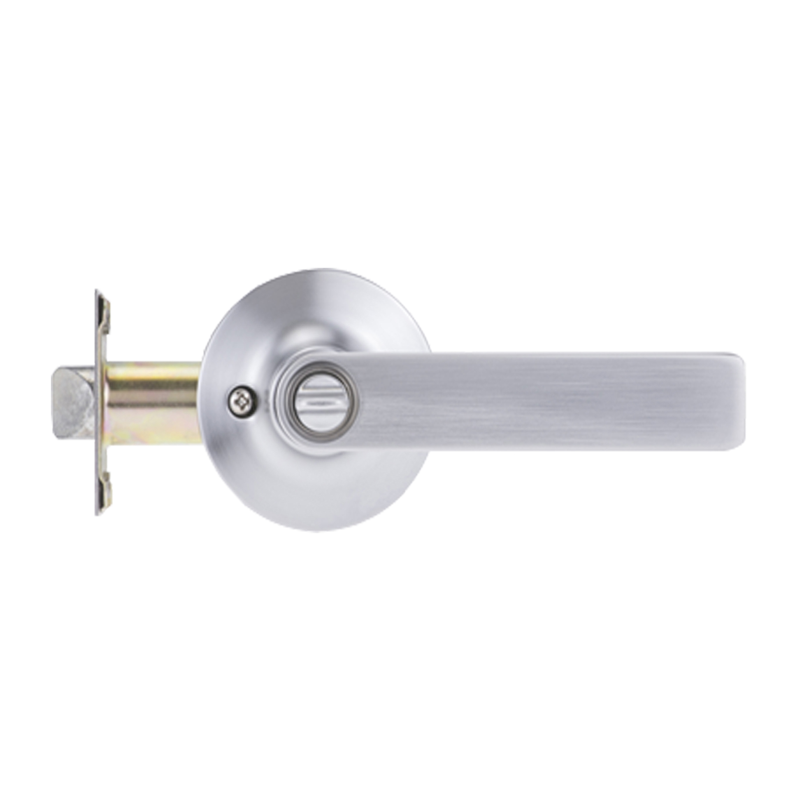 Lockwood 3155mm Satin Chrome Entrance Lever Bunnings Australia