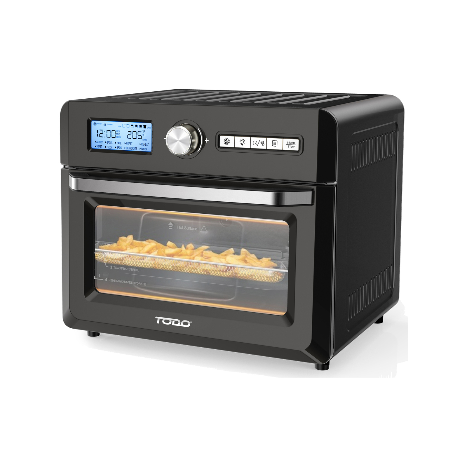 TODO 1550W 18L Air Fryer Oven w/ Rotisserie Grill Bunnings Australia