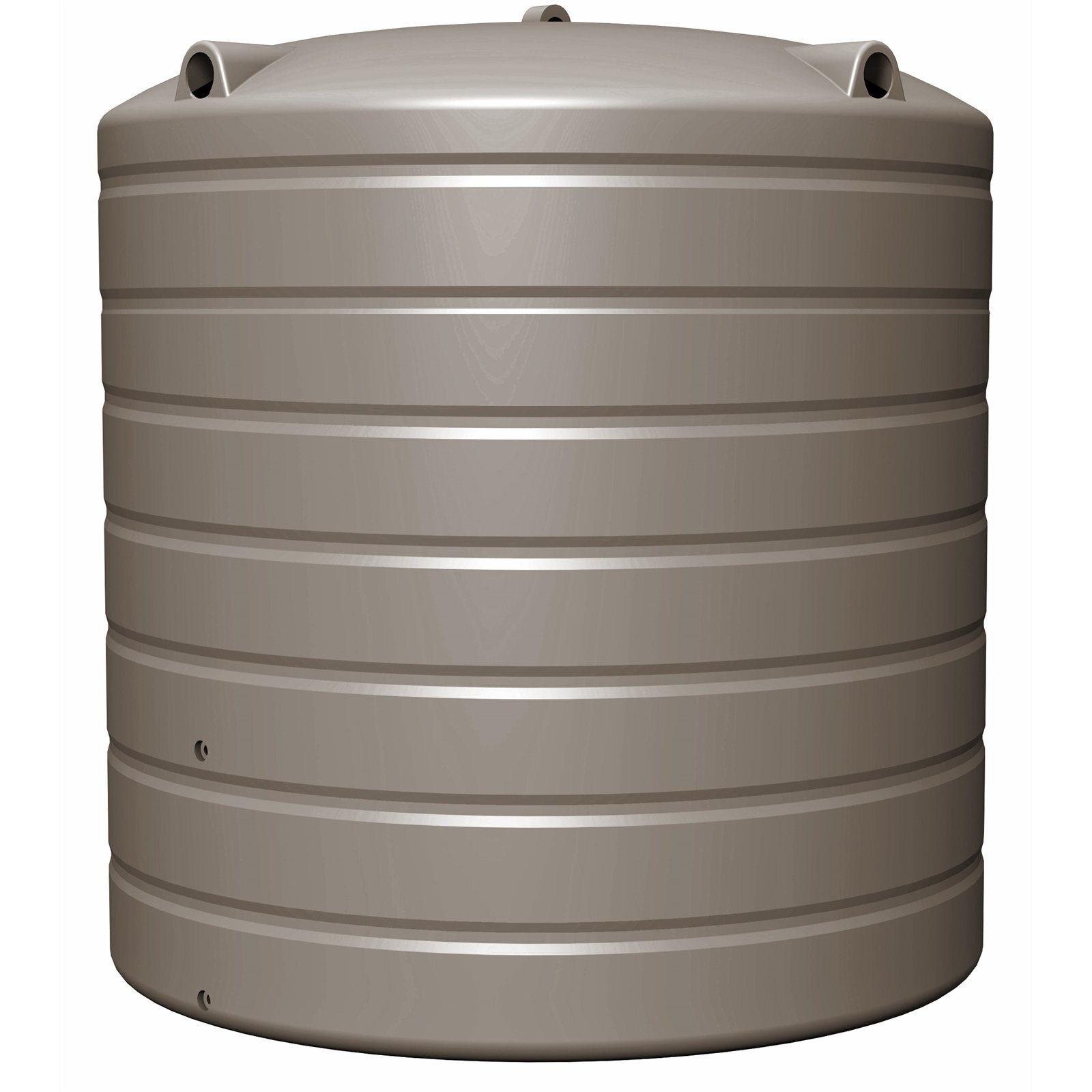 NextGenRoto 4200L Polyethylene Round Water Tank Clay Brown Bunnings Australia