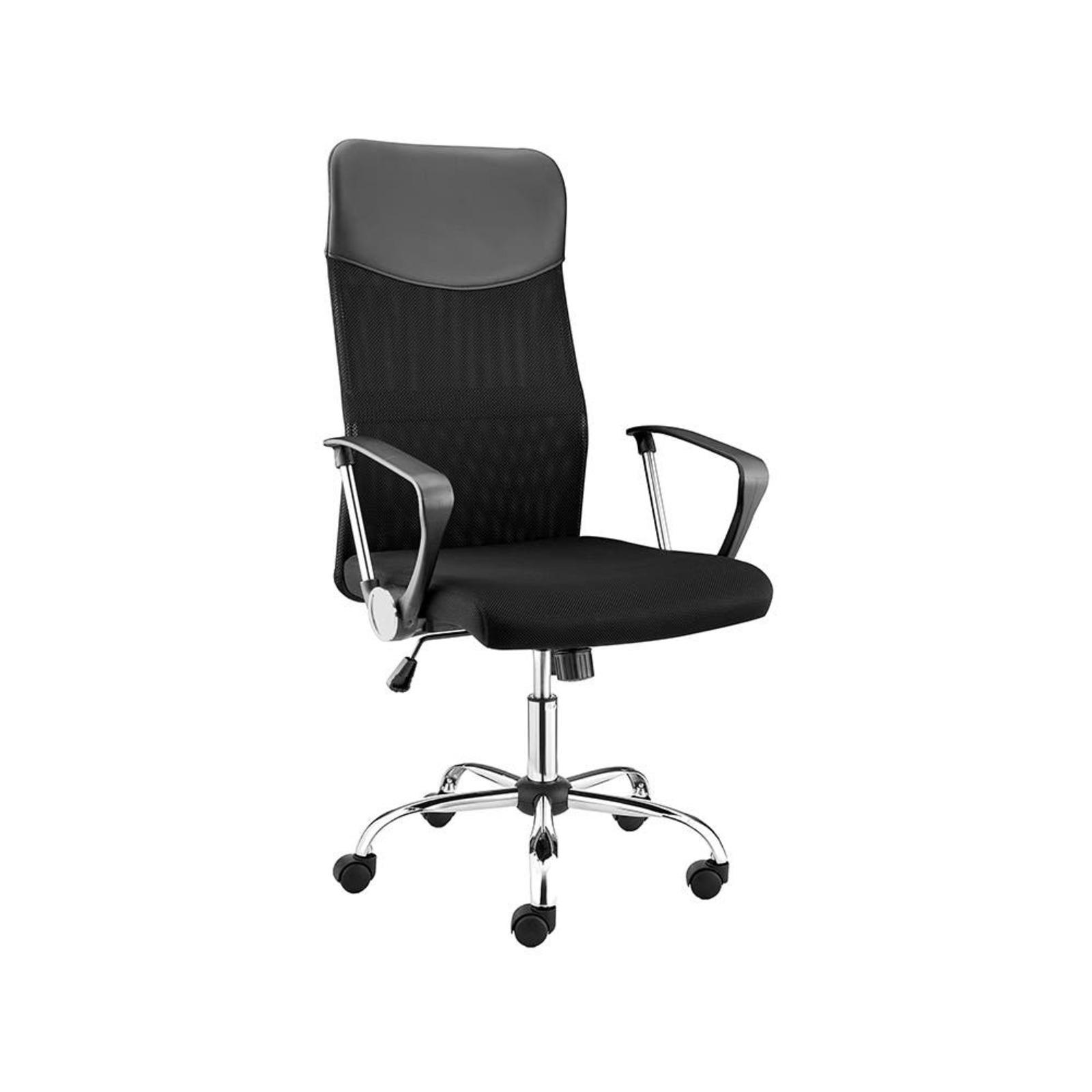 Ergolux Designer 122cm High Back Mesh Computer Office Chair Black