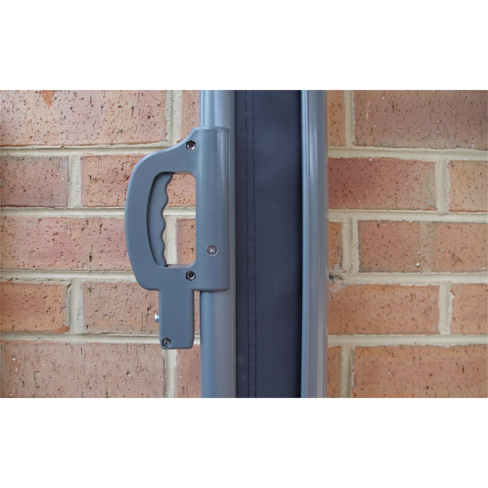 Pillar Products 2 x 3m Charcoal Retractable Awning Screen Bunnings