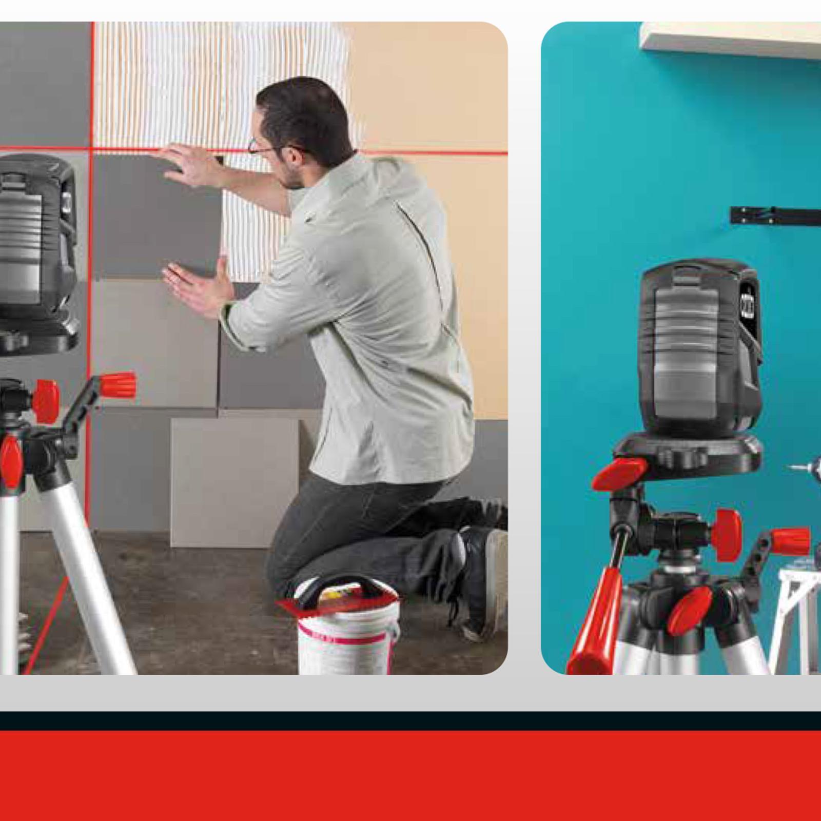 Ozito 8m Cross Line Laser Level Plus Tripod Bunnings Australia