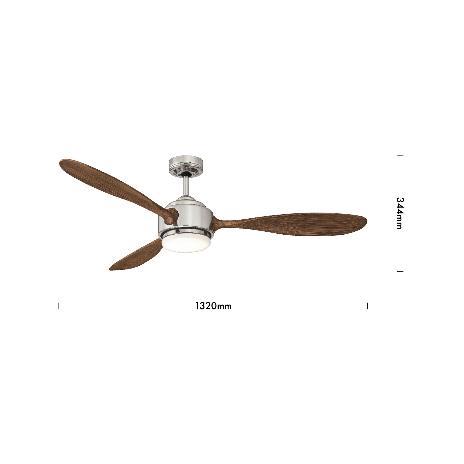 Mercator 130cm Duxton LED Ceiling Fan Bunnings Australia