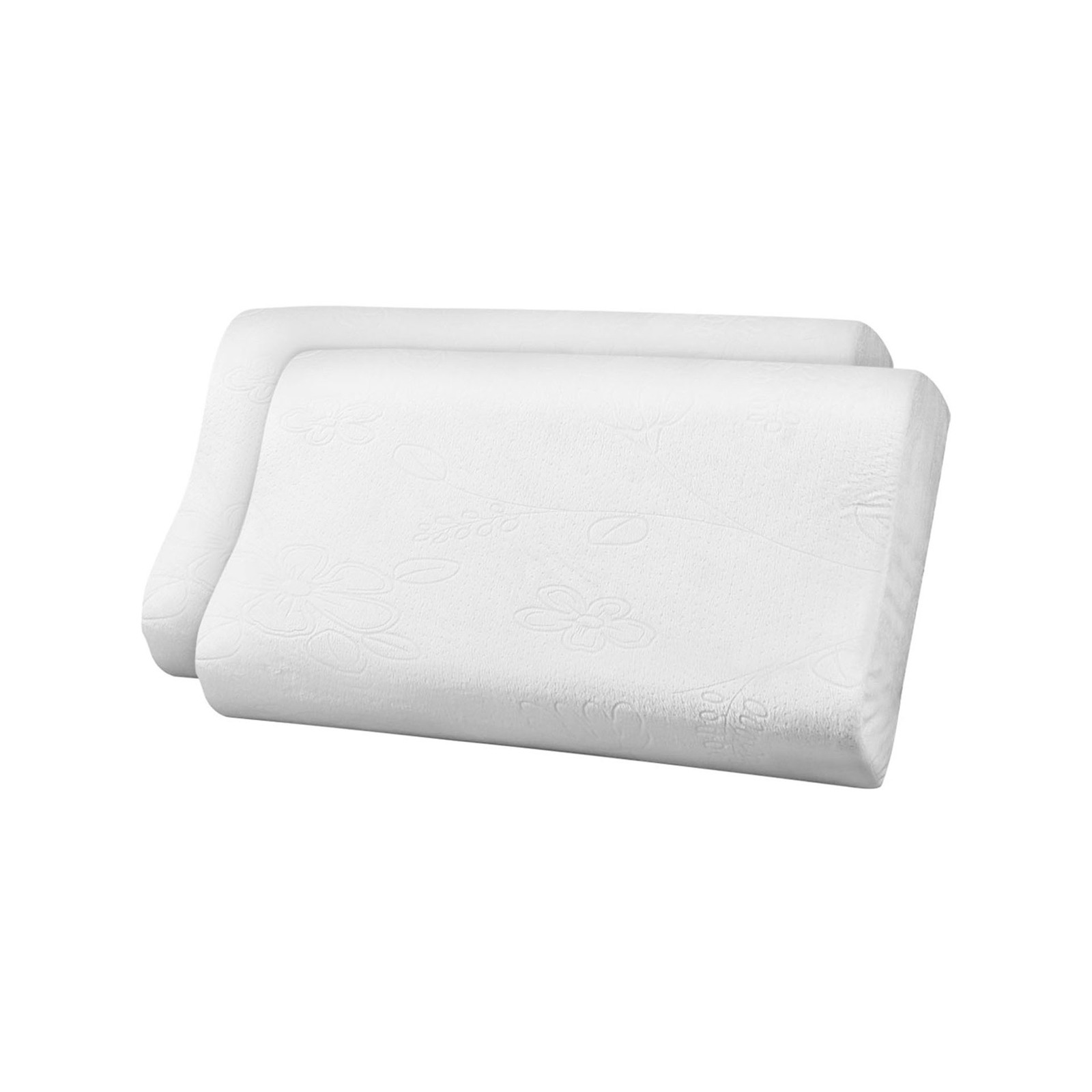 DreamZ 2X Memory Foam Pillow Removable Cover Sleep Down Luxurious B