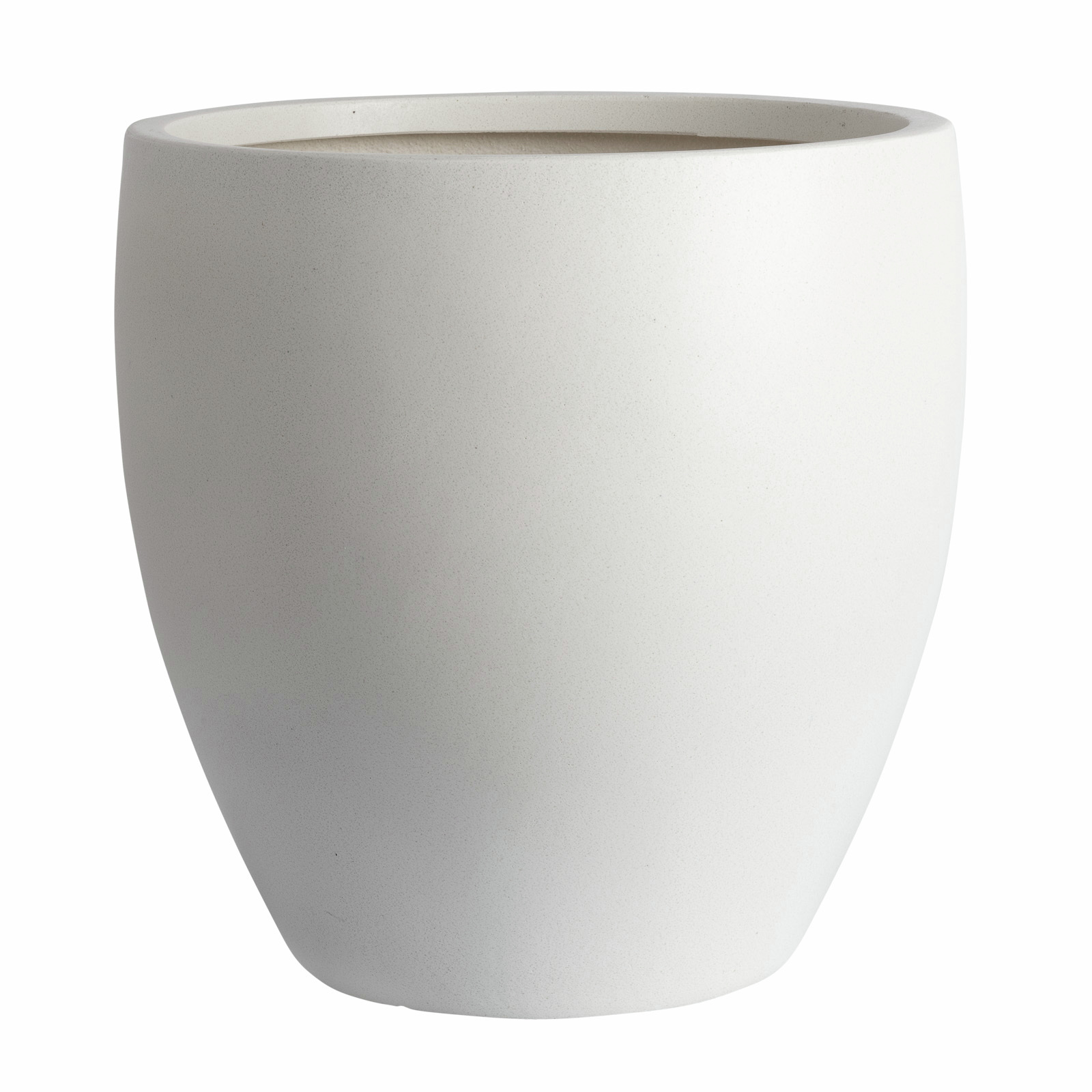 Tuscan Path 44cm White Harper Egg Pot Bunnings Australia
