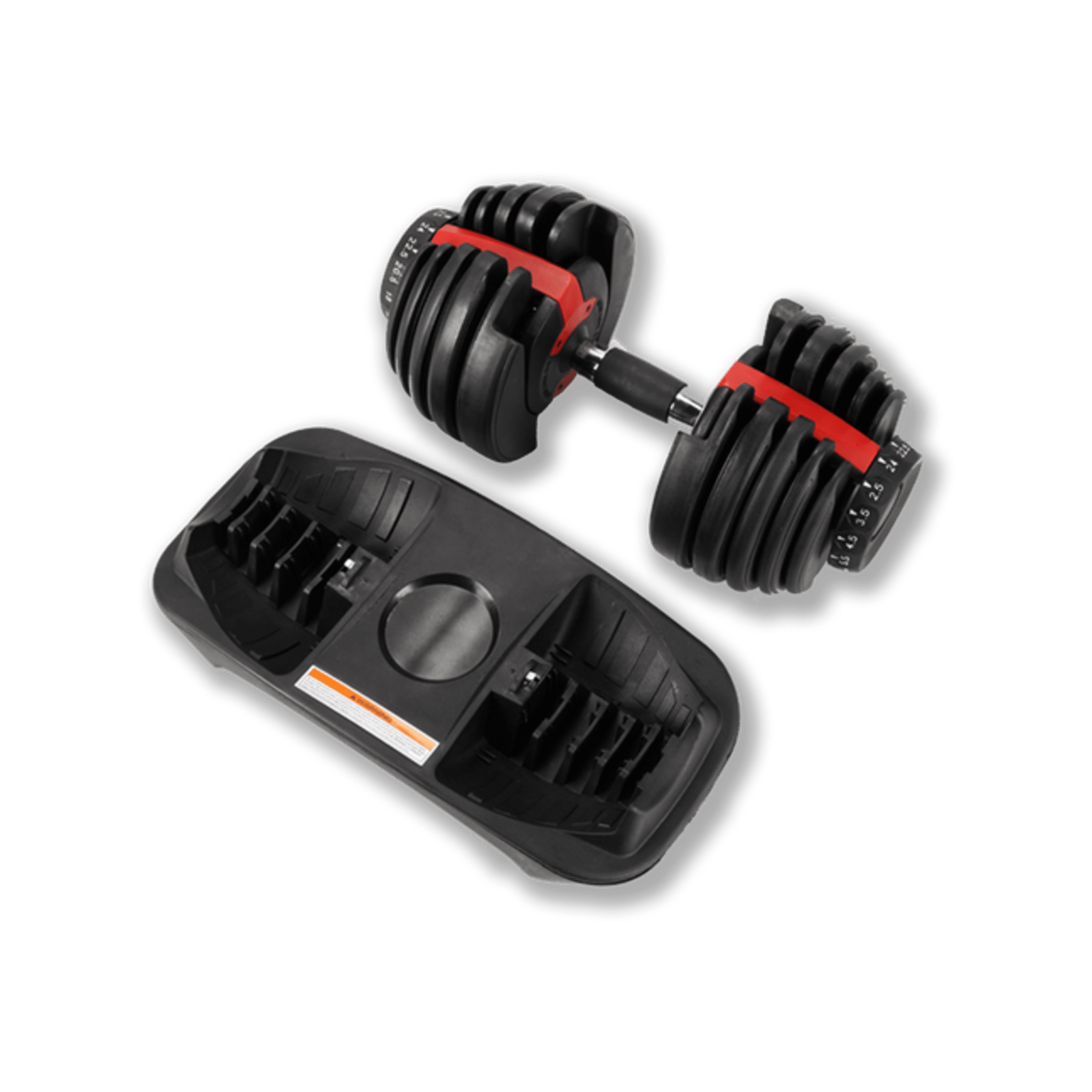 2 x 24KG PREMIUM ADJUSTABLE DUMBBELL SET Bunnings Australia
