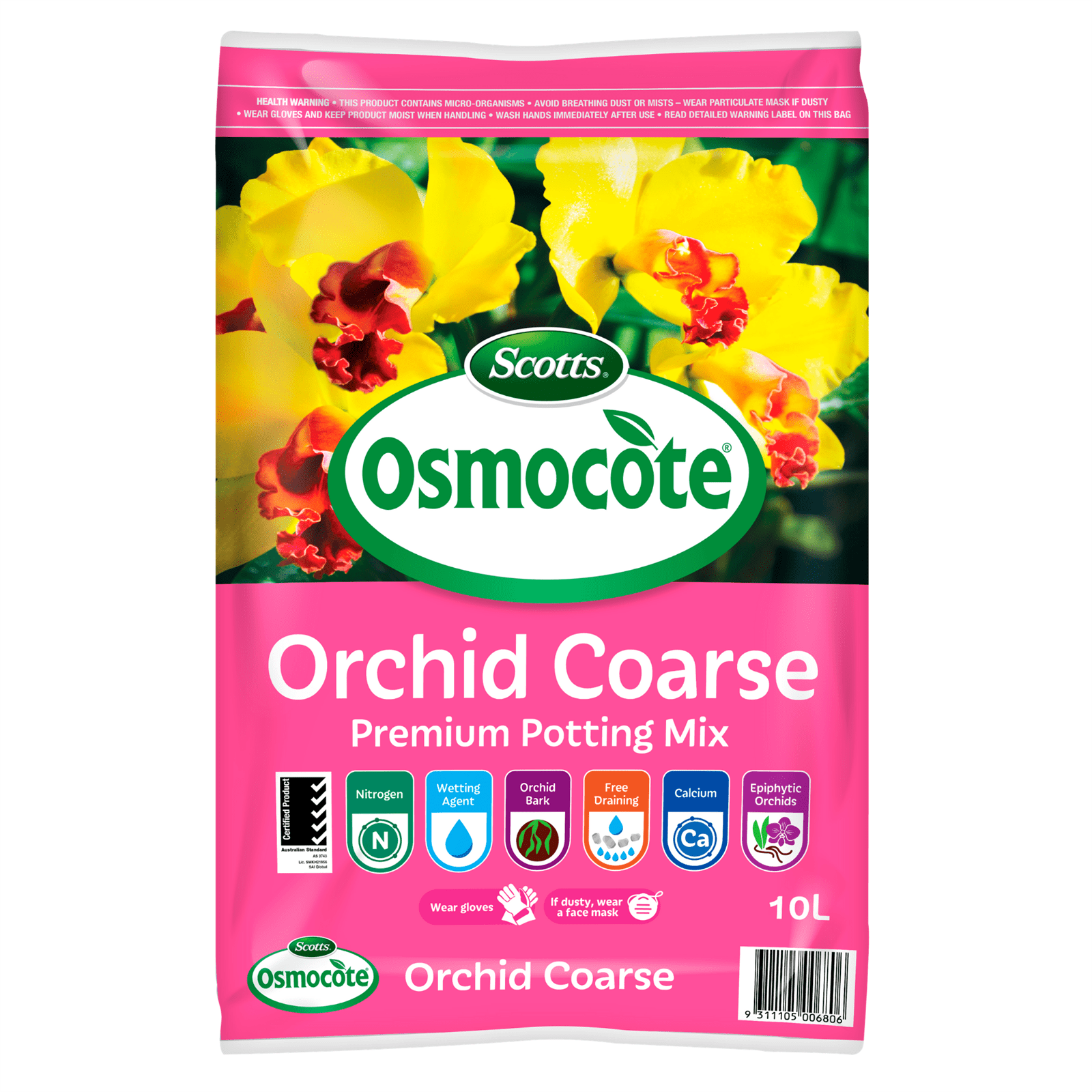 Scotts Osmocote 10L Orchid Coarse Potting Mix Bunnings Australia