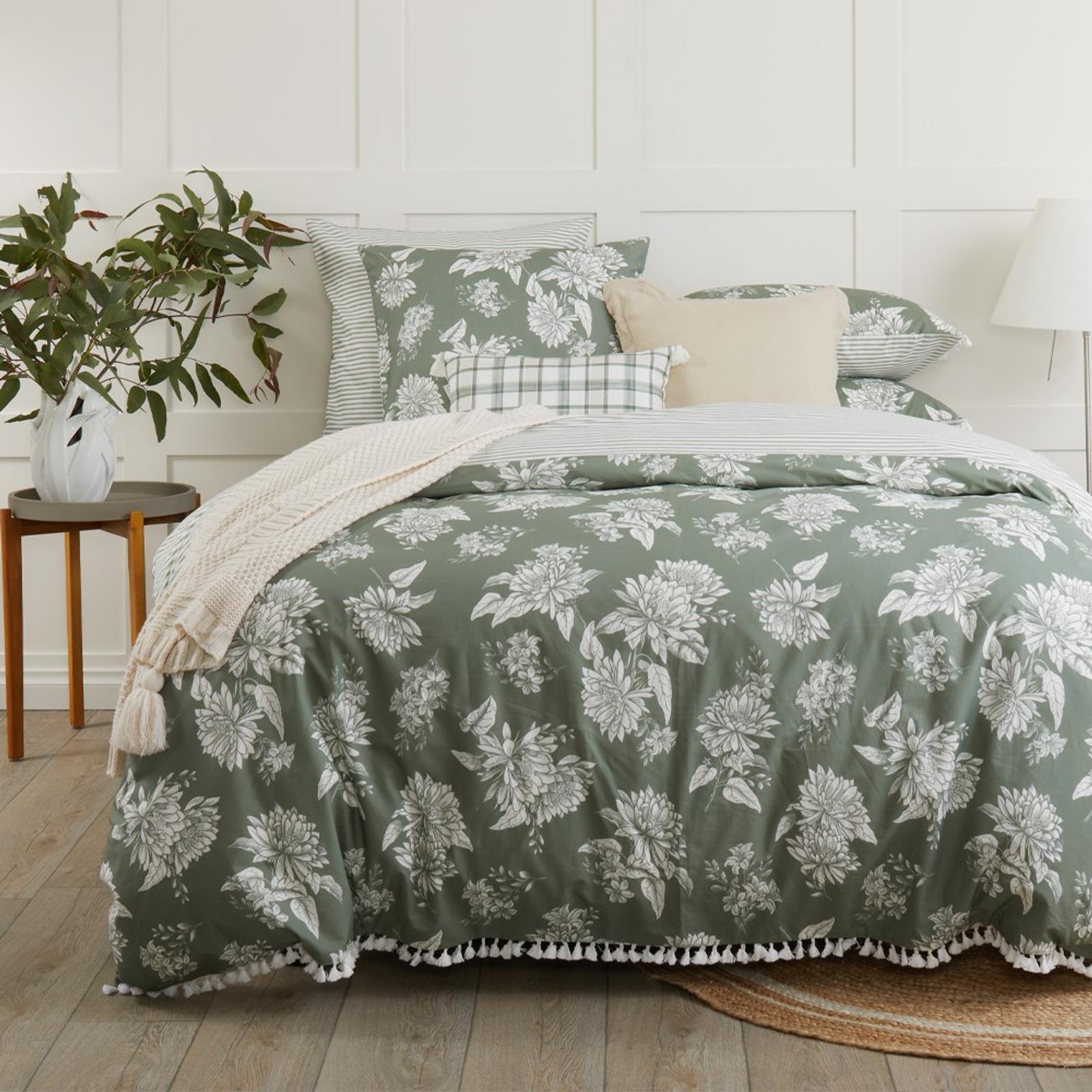 MyHouse Farrah Quilt Cover Set Double Bunnings Australia