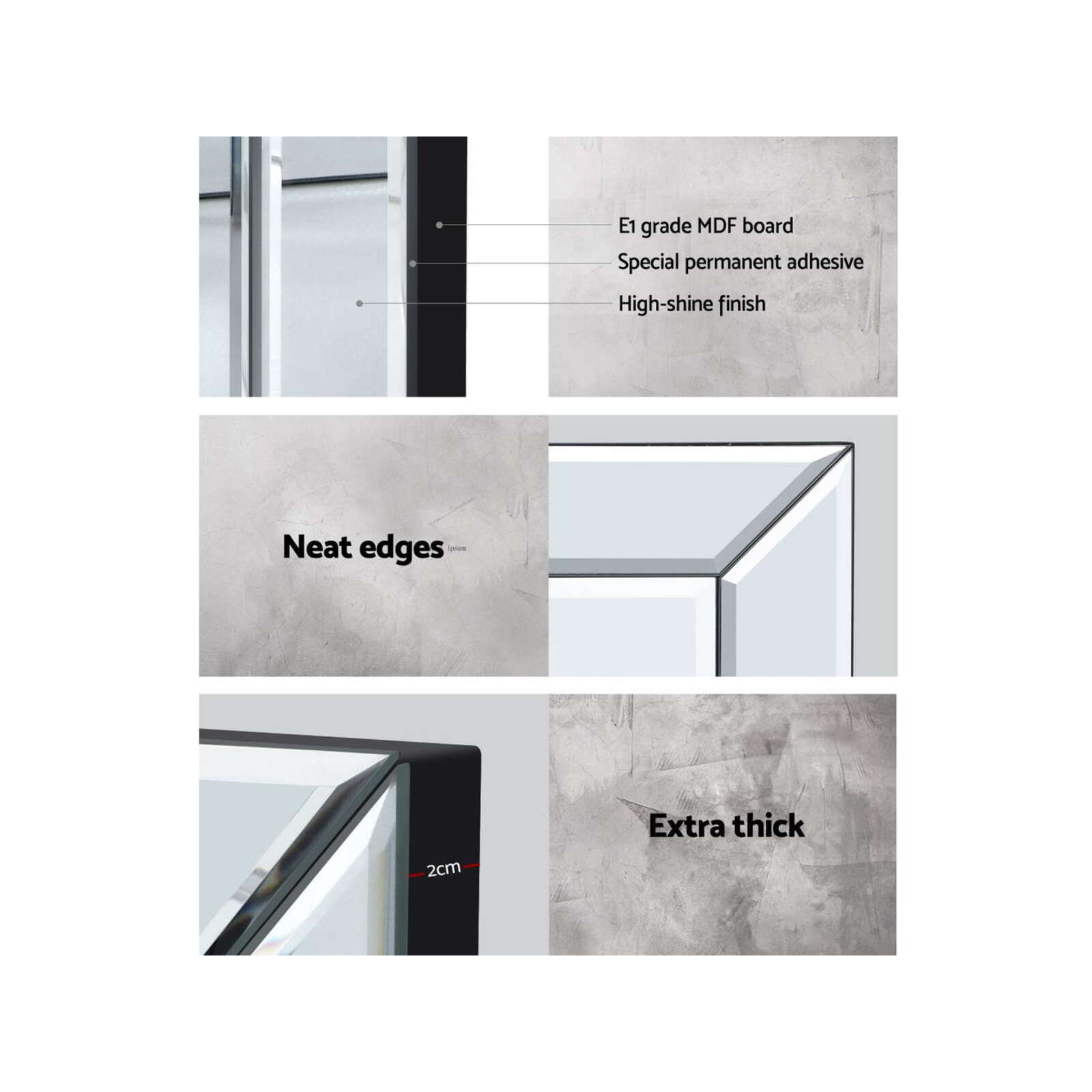 Artiss Mirrored Furniture Makeup Mirror Dressing Table Vanity Mirrors