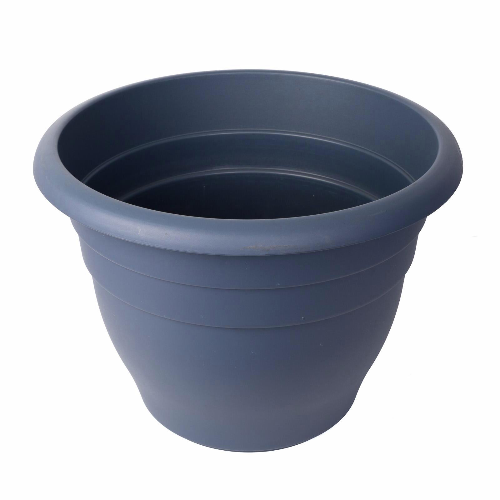 Northcote Pottery 600mm Navy Villa Round Plastic Pot Bunnings Australia