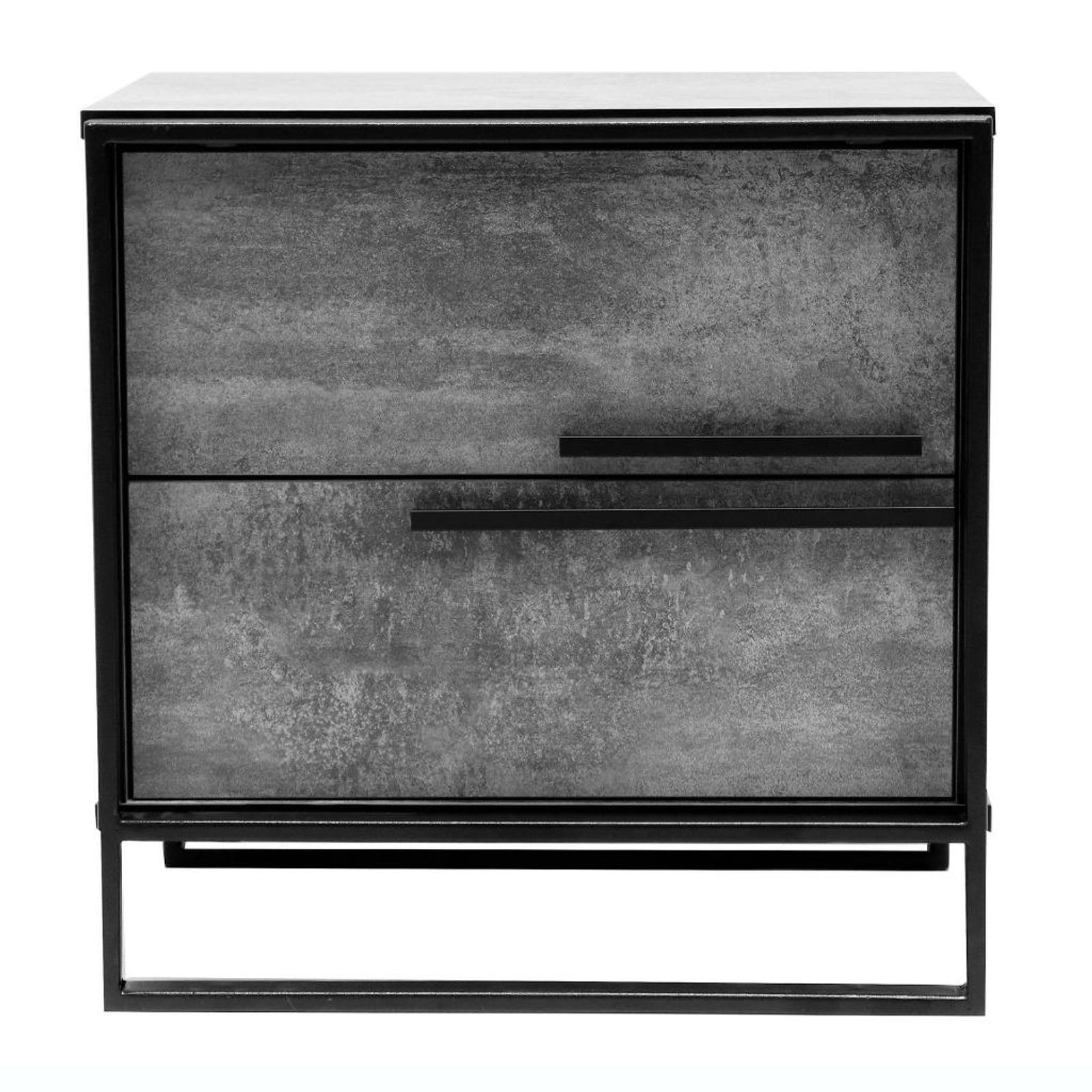 Balin Iron Slate Bedside Table Bunnings Australia