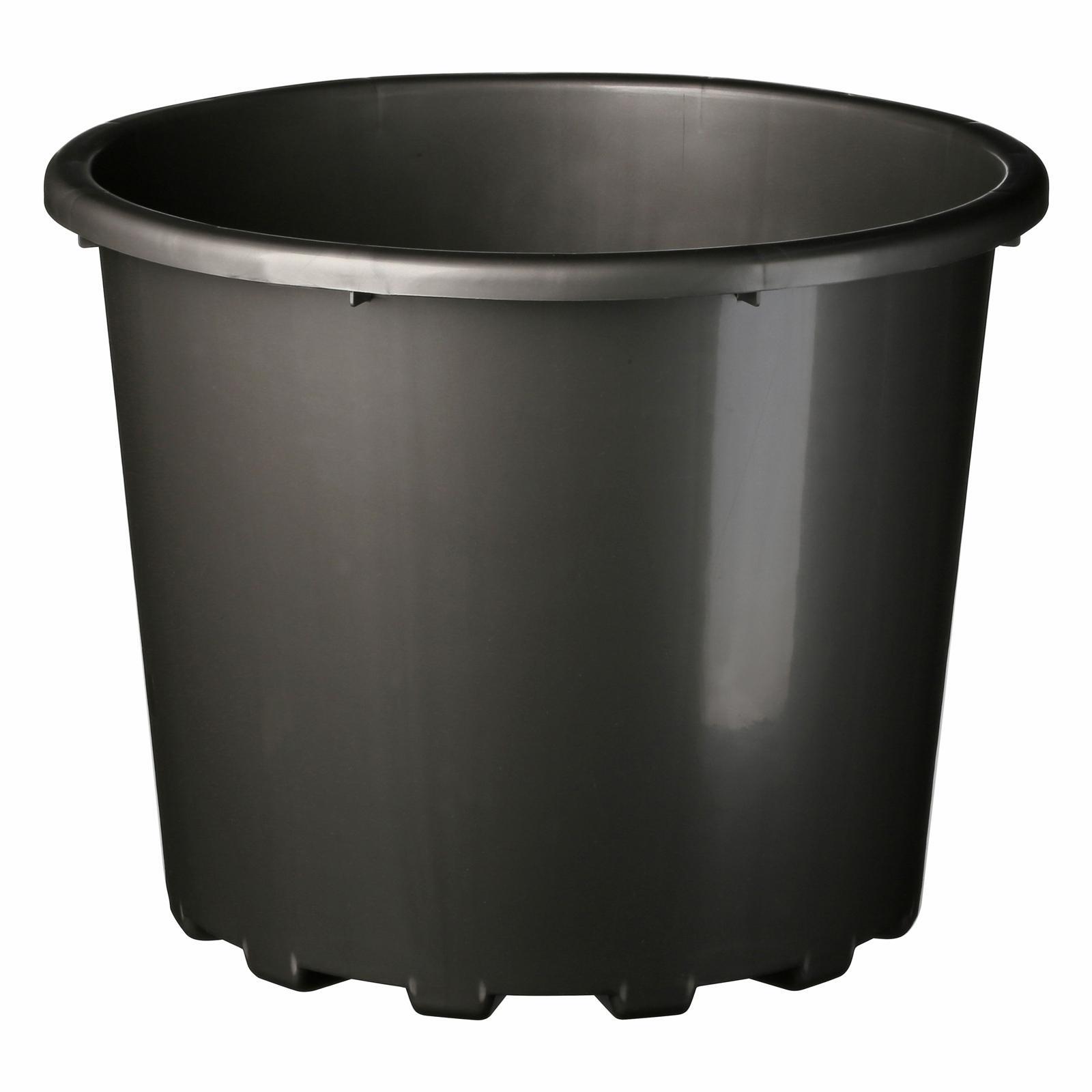 IP Plastics 15L Charcoal Round Pot Bunnings New Zealand