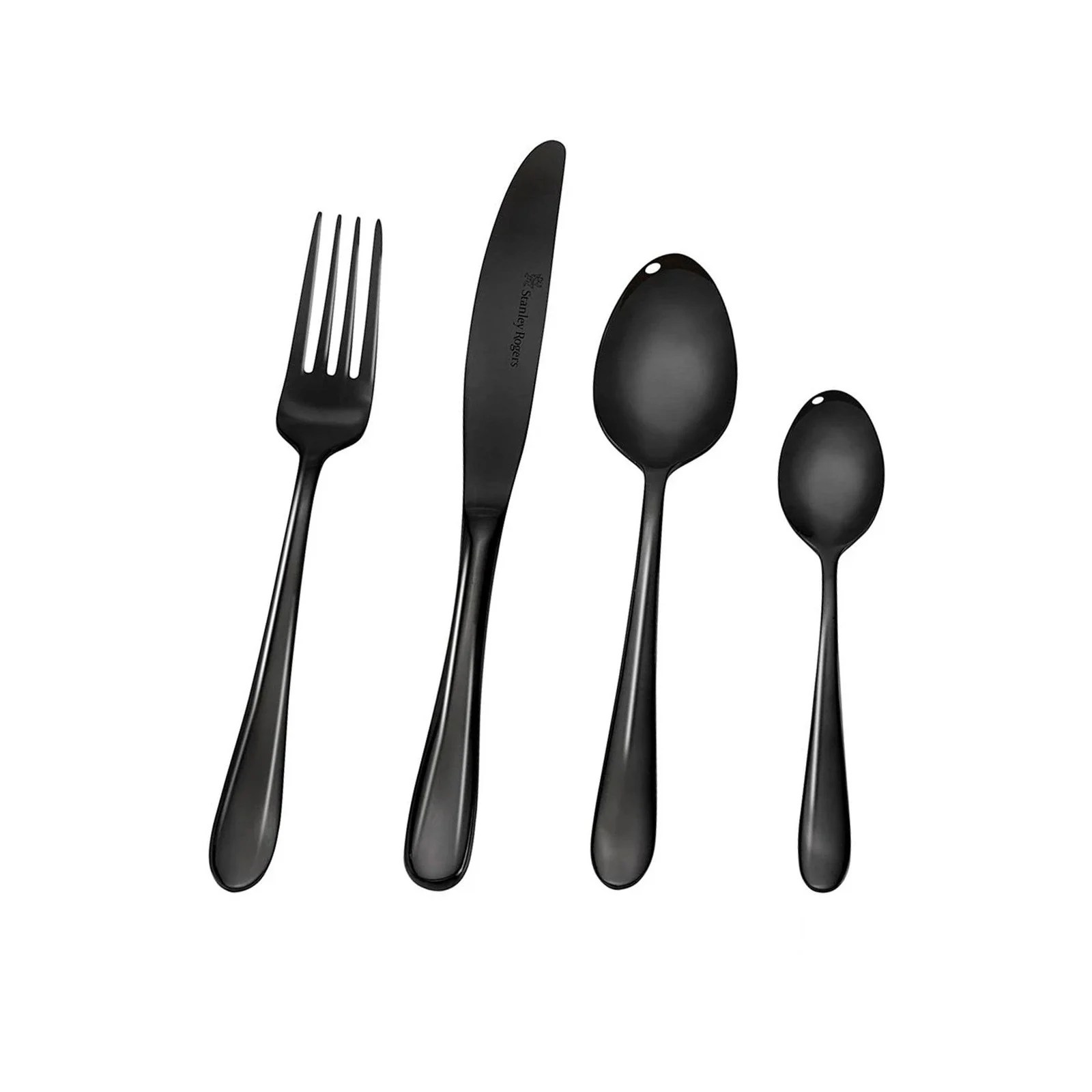 Stanley Rogers Albany Cutlery Set 16pc Onyx Bunnings Australia