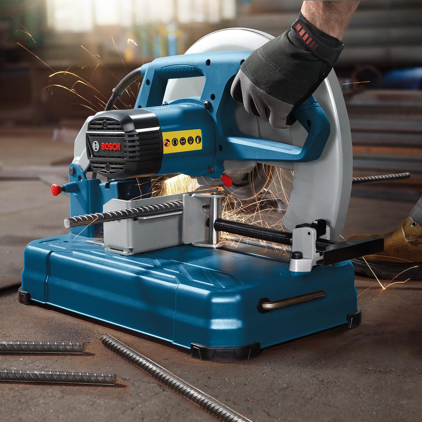 Bosch Blue 2400W 355mm Metal CutOff Saw Bunnings New Zealand