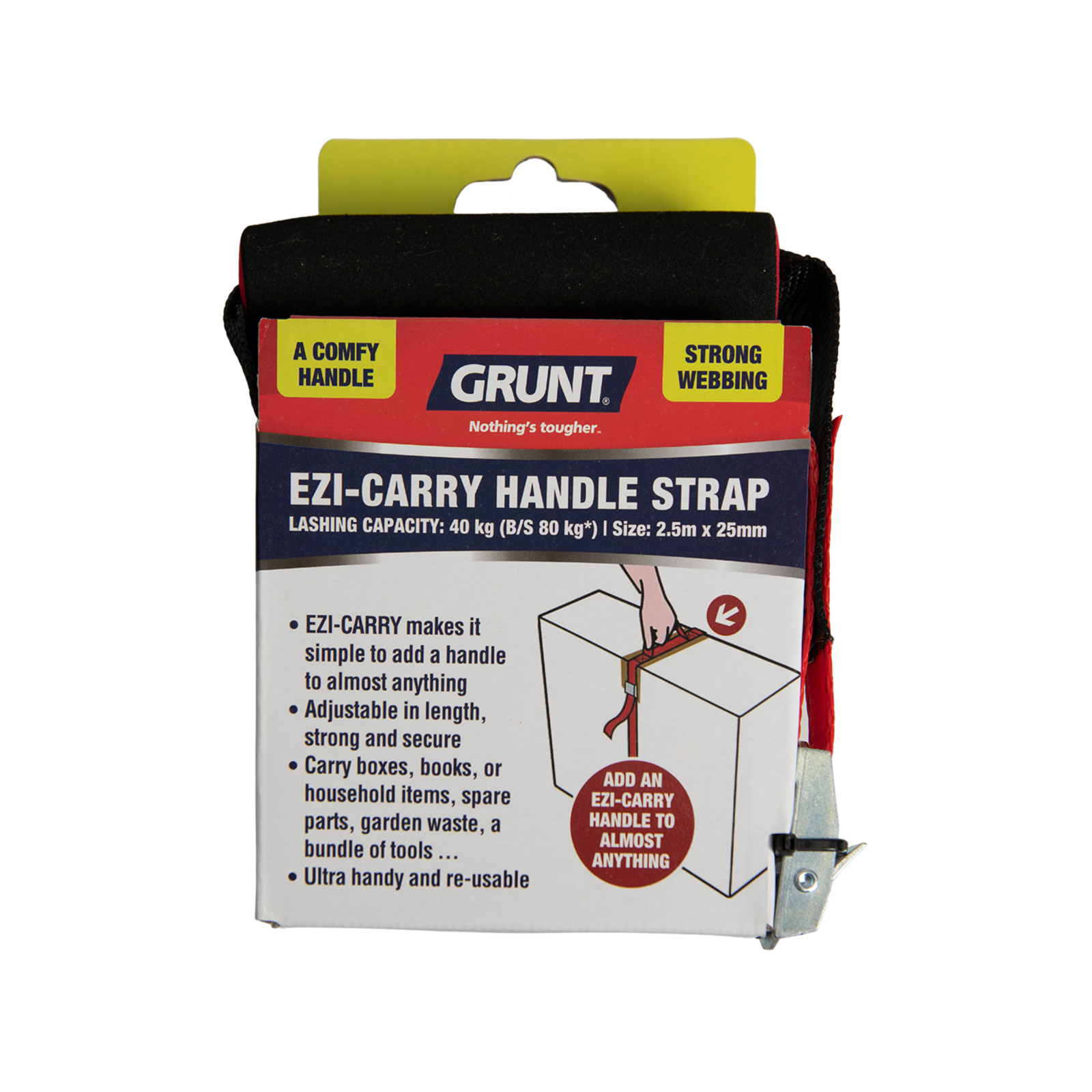 Grunt 25mm x 2.5m Carry Strap Bunnings Australia