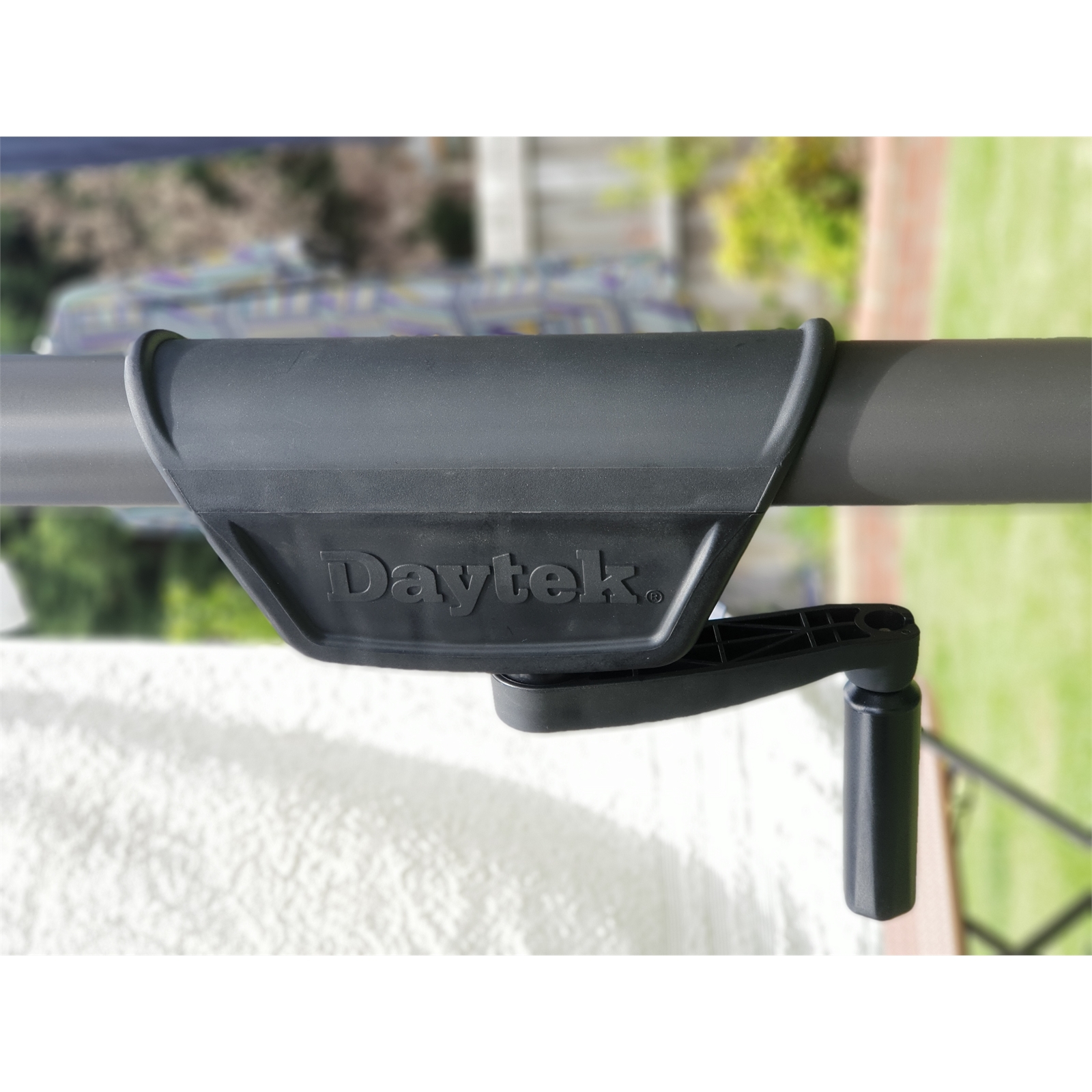 Daytek MK2 M38 Rotary Clothesline Satin Black Bunnings Australia