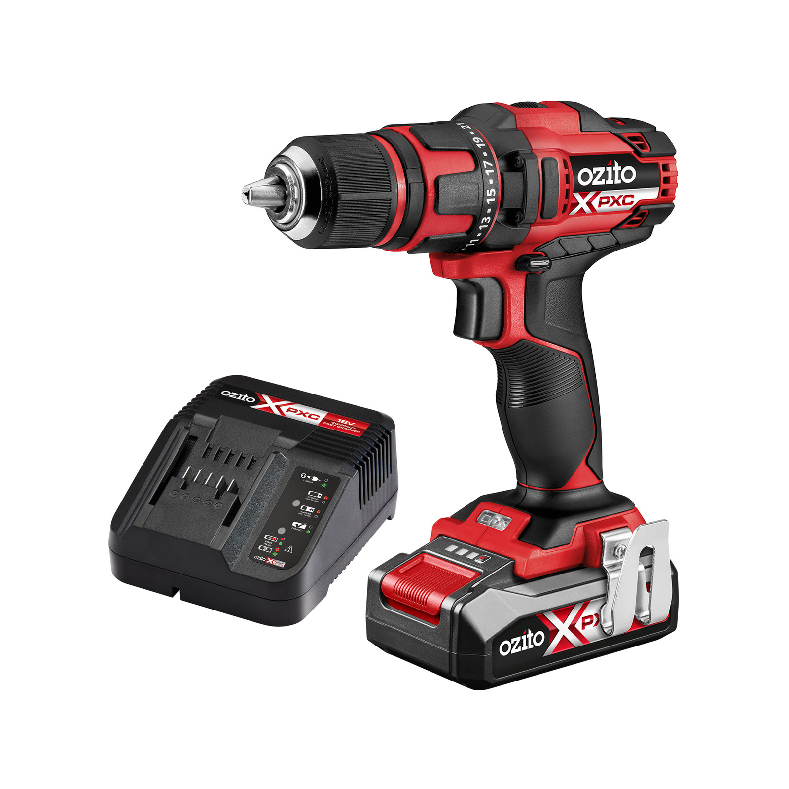 Ozito PXC 18V Cordless Drill Driver Kit PXDDK250C Bunnings New Zealand