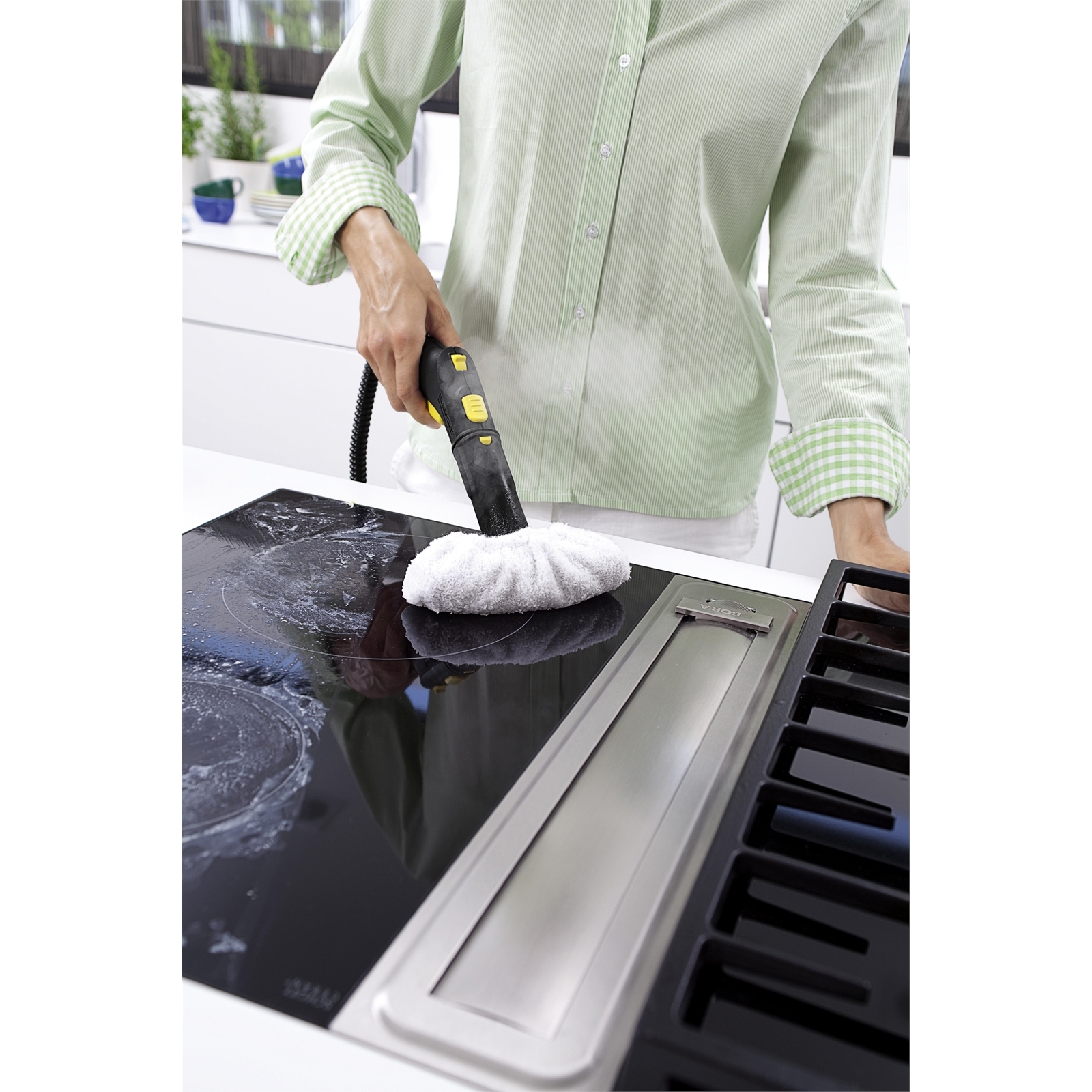 Karcher 1900W 3.5 Bar SC3 Continuous Flow Steam Cleaner Bunnings