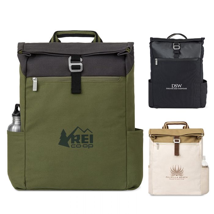 Custom Charlie Cotton Computer Backpacks