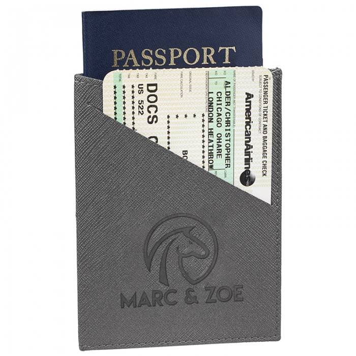 Customized Modena Slim RFID Passport Wallets