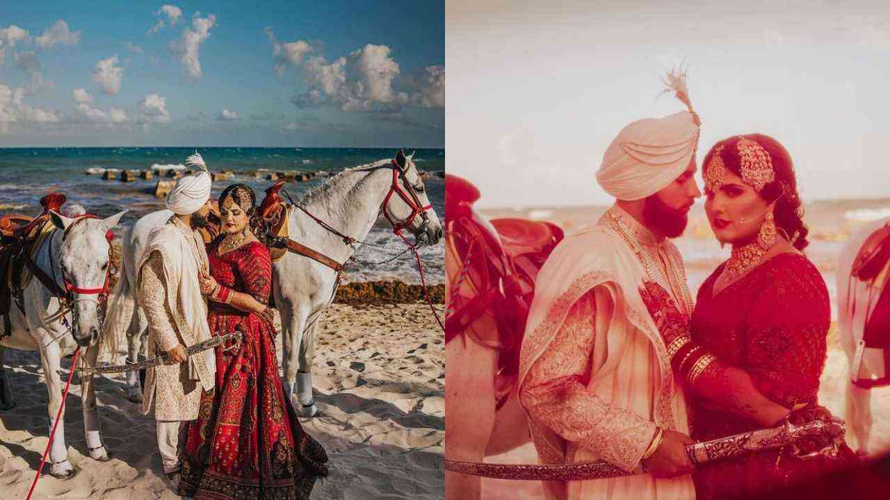 Karan Aujla shares pictures from his dreamy wedding with Palak(06)