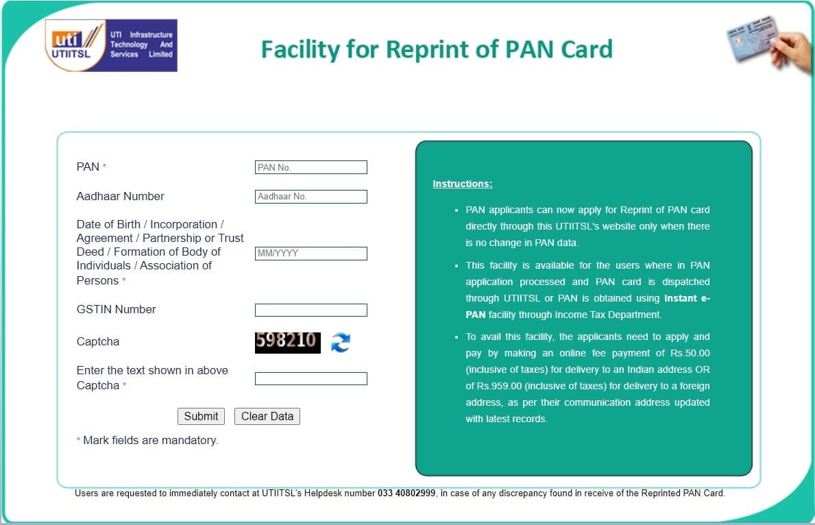 Duplicate PAN card Download ePAN Card Explained in Simple Steps