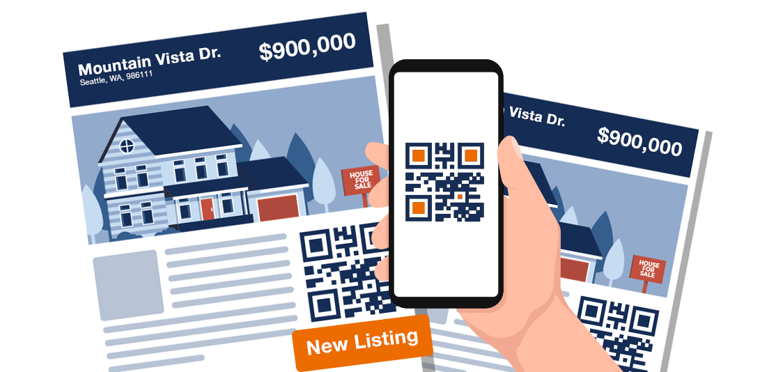 How to use QR codes in real estate marketing this 2021? Free Custom QR Code Maker and Creator