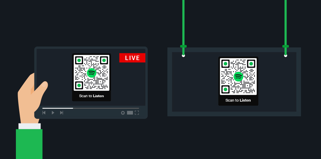 How to make a Spotify QR code for your playlist Free Custom QR Code