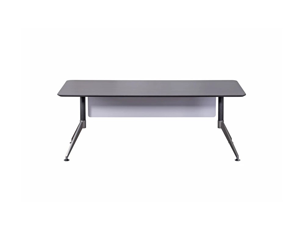 Nero Executive Desk with Modesty Panel