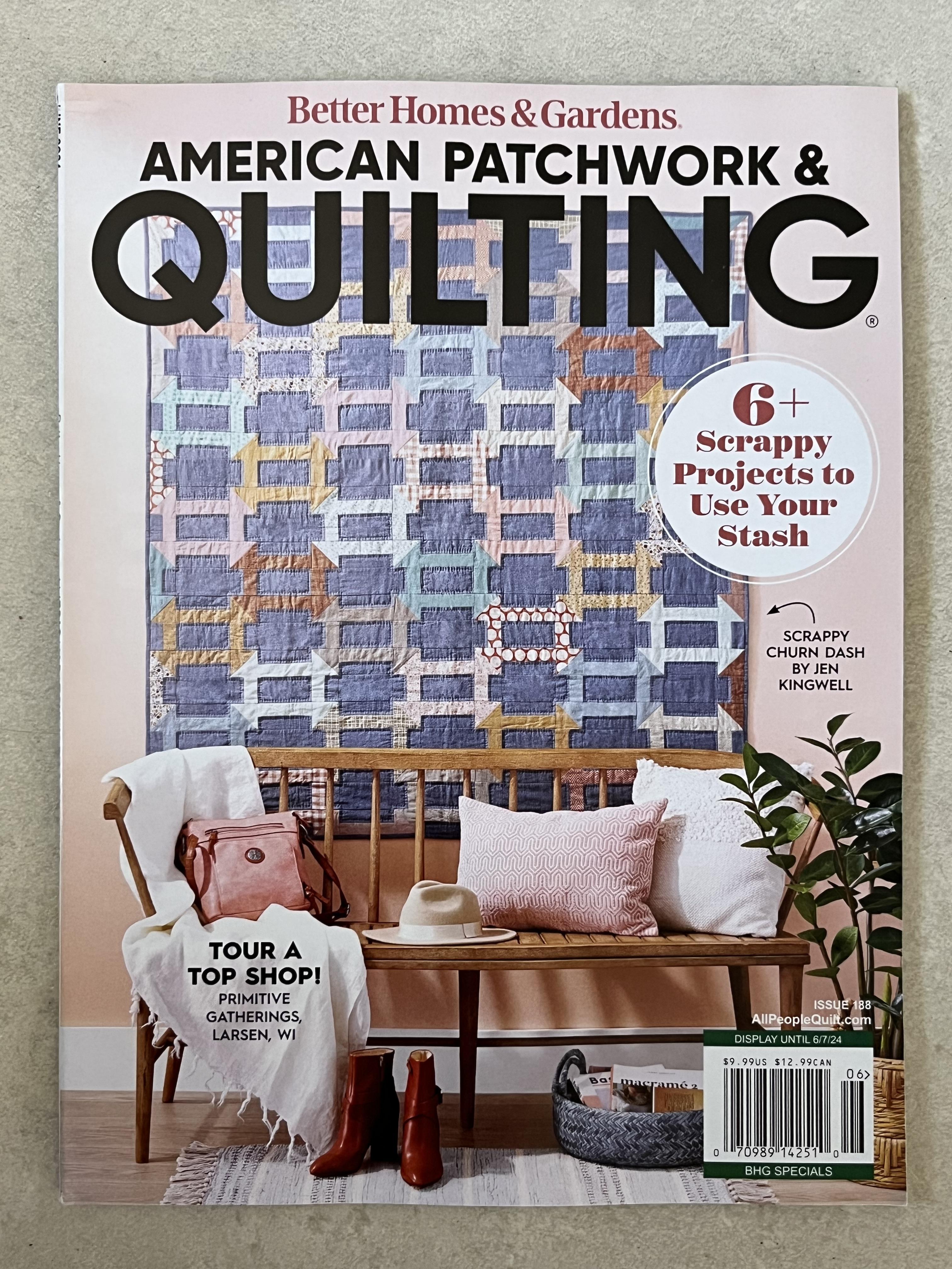 BHG American Patchwork & Quilting June 2024 070989142510