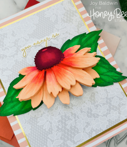 Honey Bee Lovely Layers Coneflower Dies 652827602402