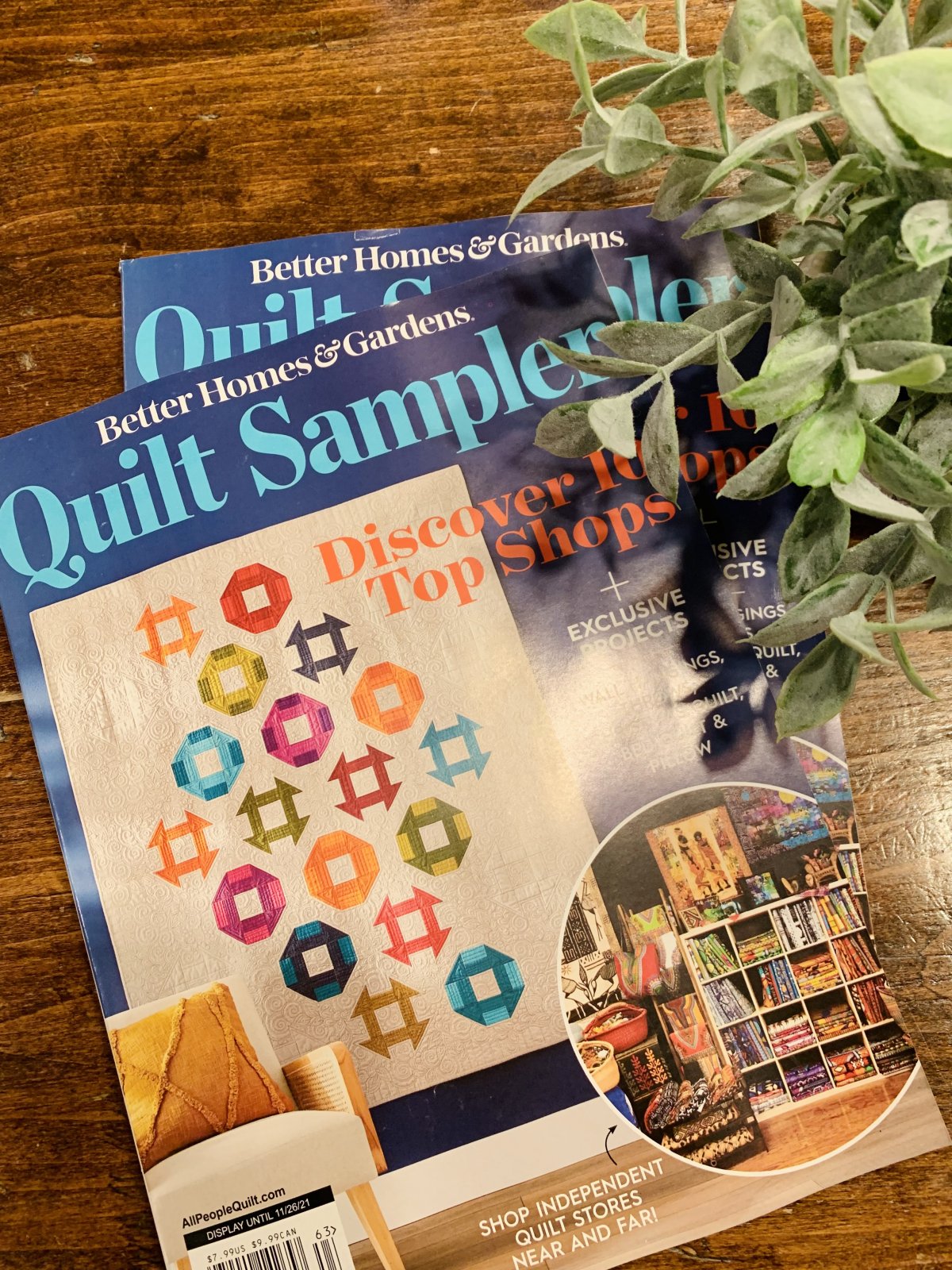Quilt Sampler Magazine Fall/Winter 2021 072440142657